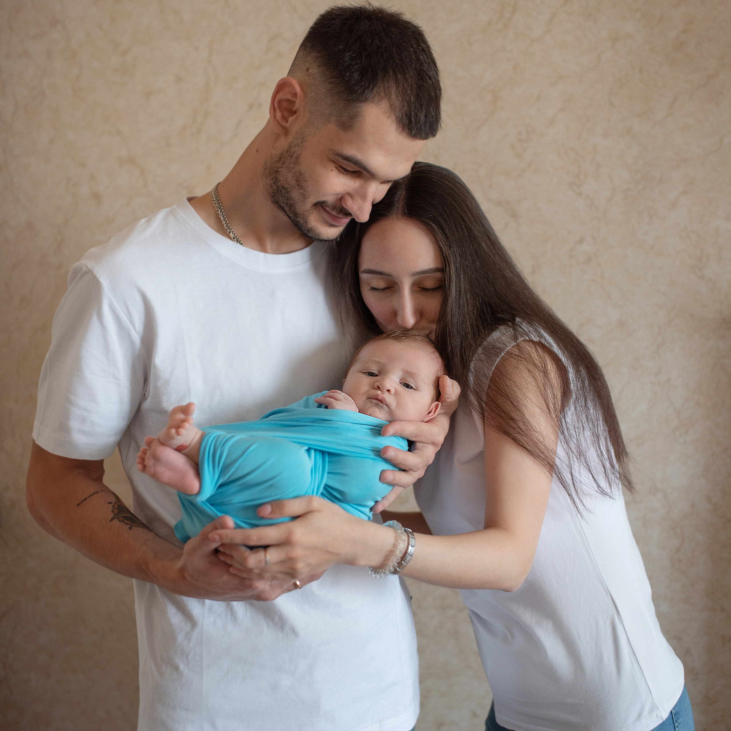 Малыш и семья. Фотограф новорожденных в Санкт-Петербурге Юлия Борисова