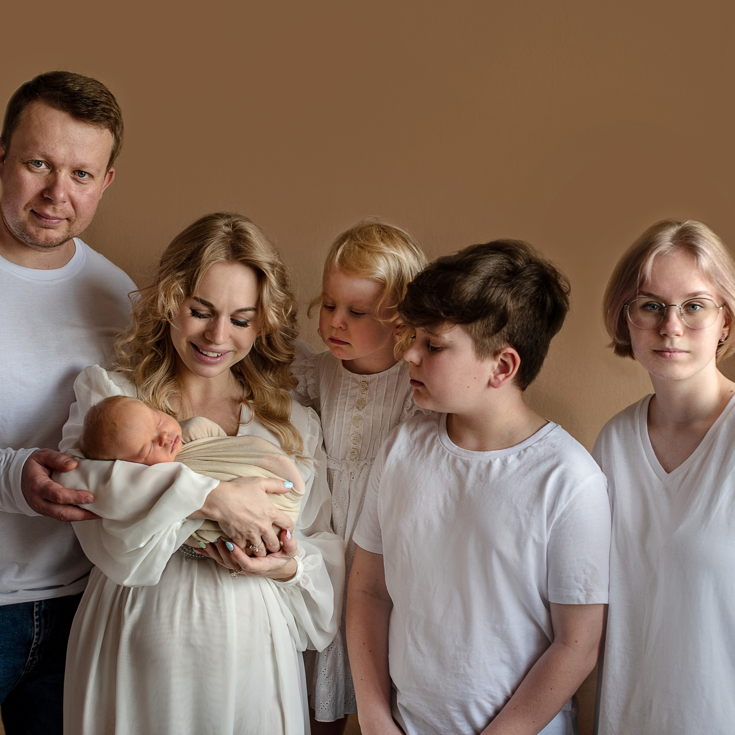 Малыш и семья. Фотограф новорожденных в Санкт-Петербурге Юлия Борисова