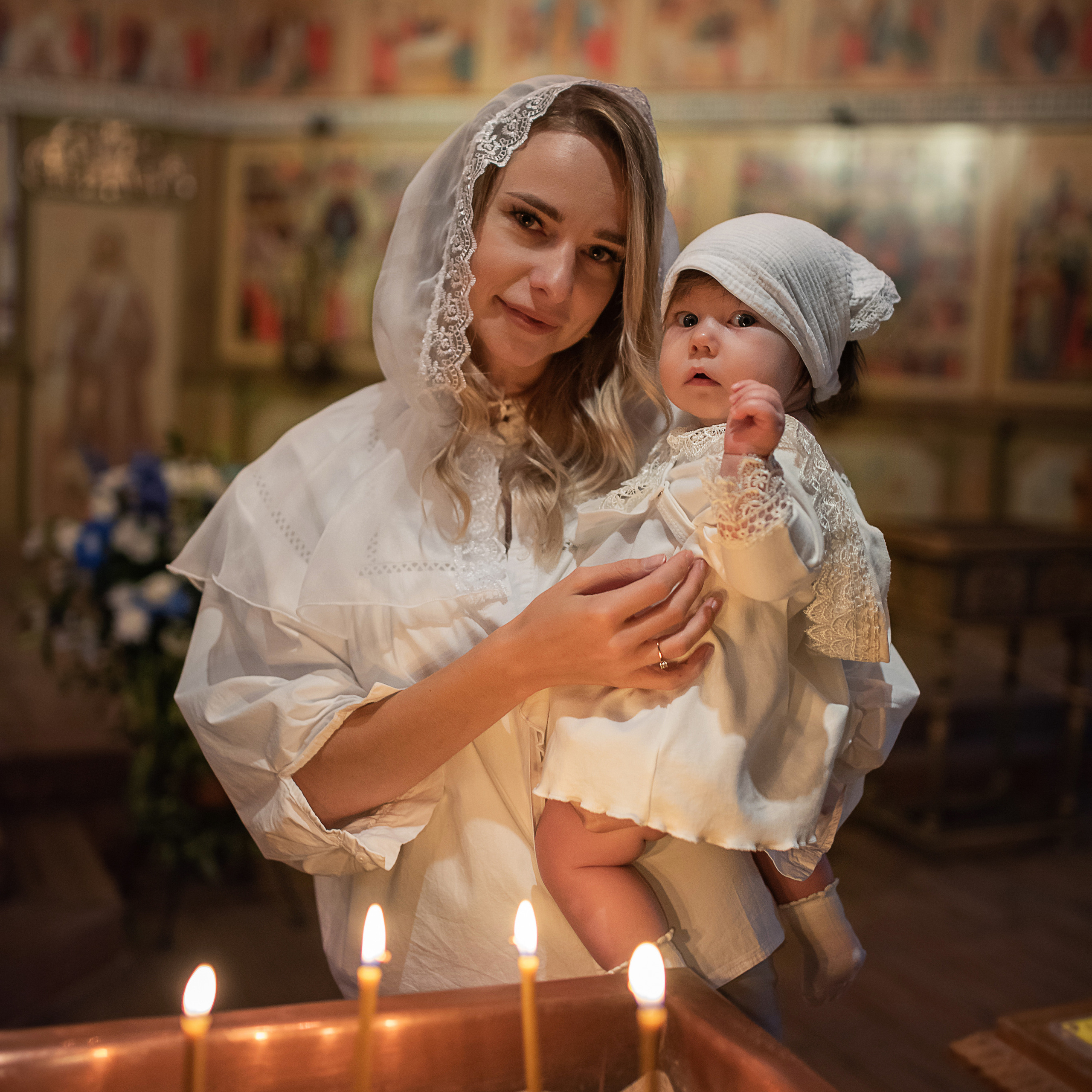 Таинство Крещения. Фотограф новорожденных в Санкт-Петербурге Юлия Борисова
