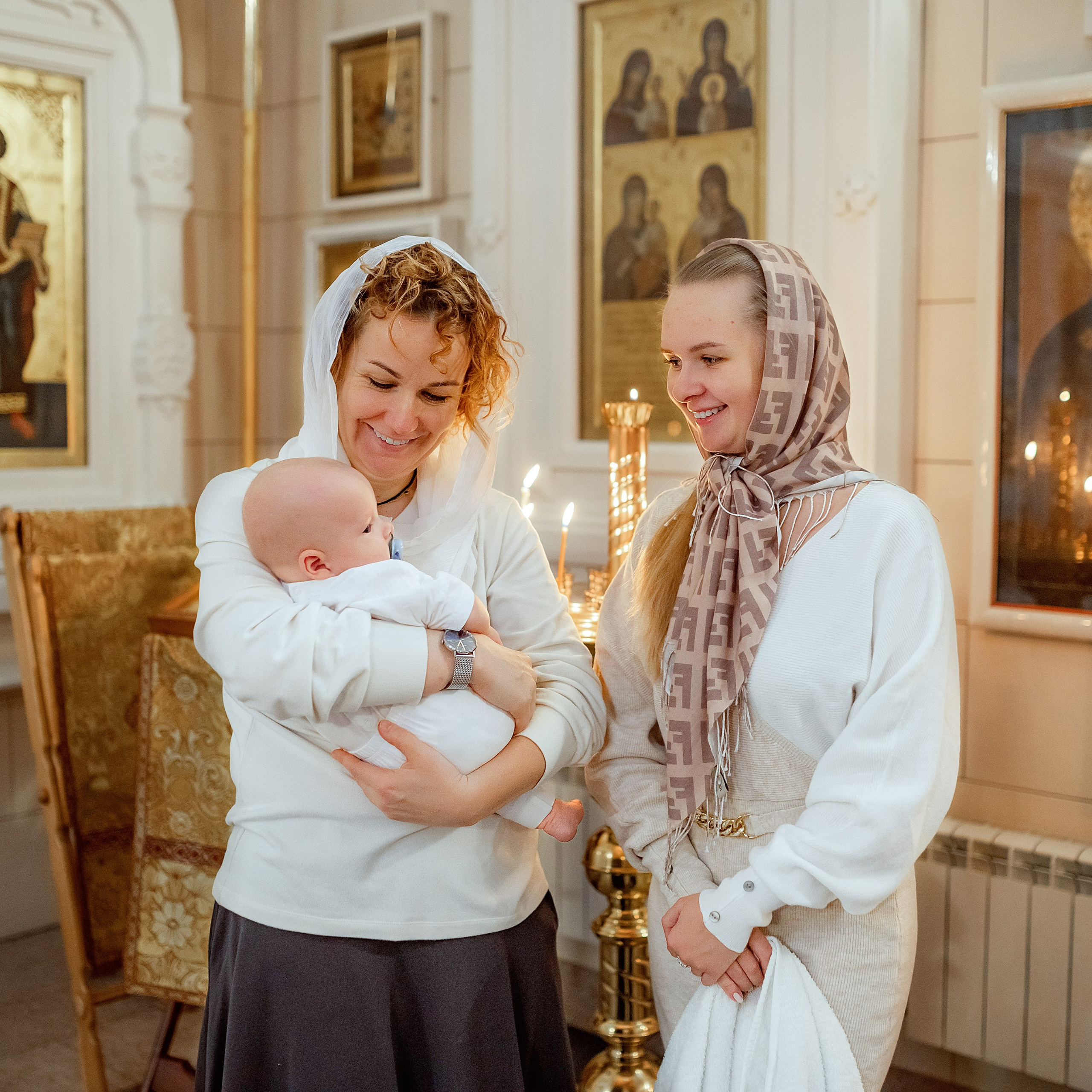 Таинство Крещения. Фотограф новорожденных в Санкт-Петербурге Юлия Борисова