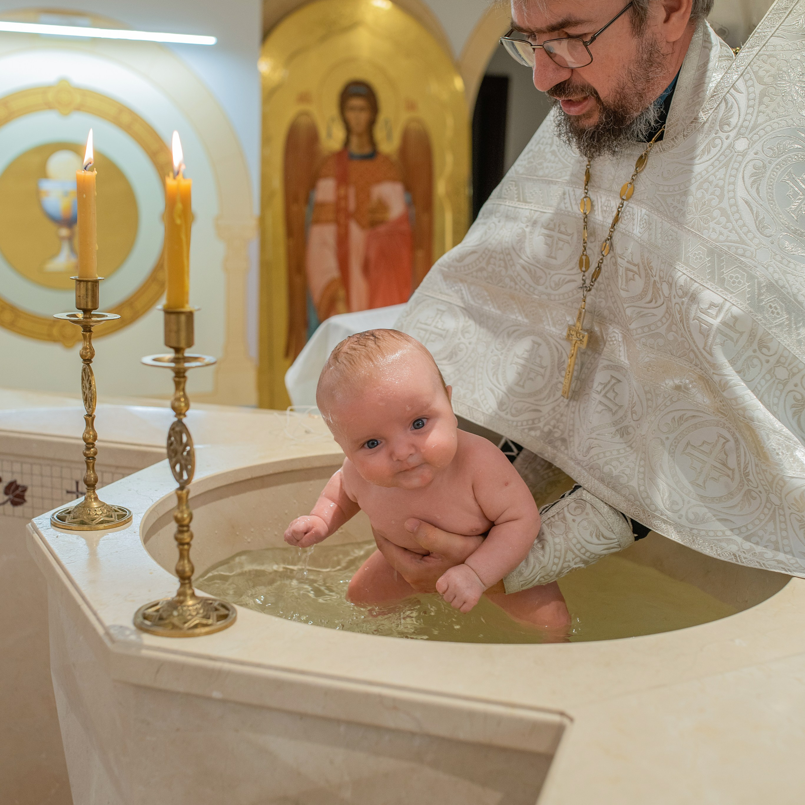 Таинство Крещения. Фотограф новорожденных в Санкт-Петербурге Юлия Борисова