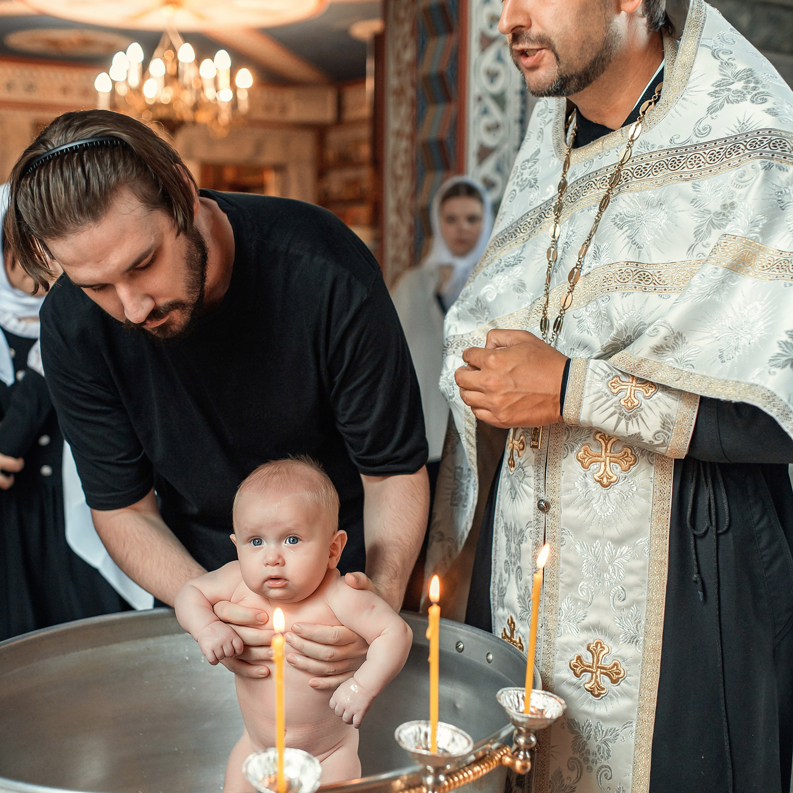 Таинство Крещения. Фотограф новорожденных в Санкт-Петербурге Юлия Борисова