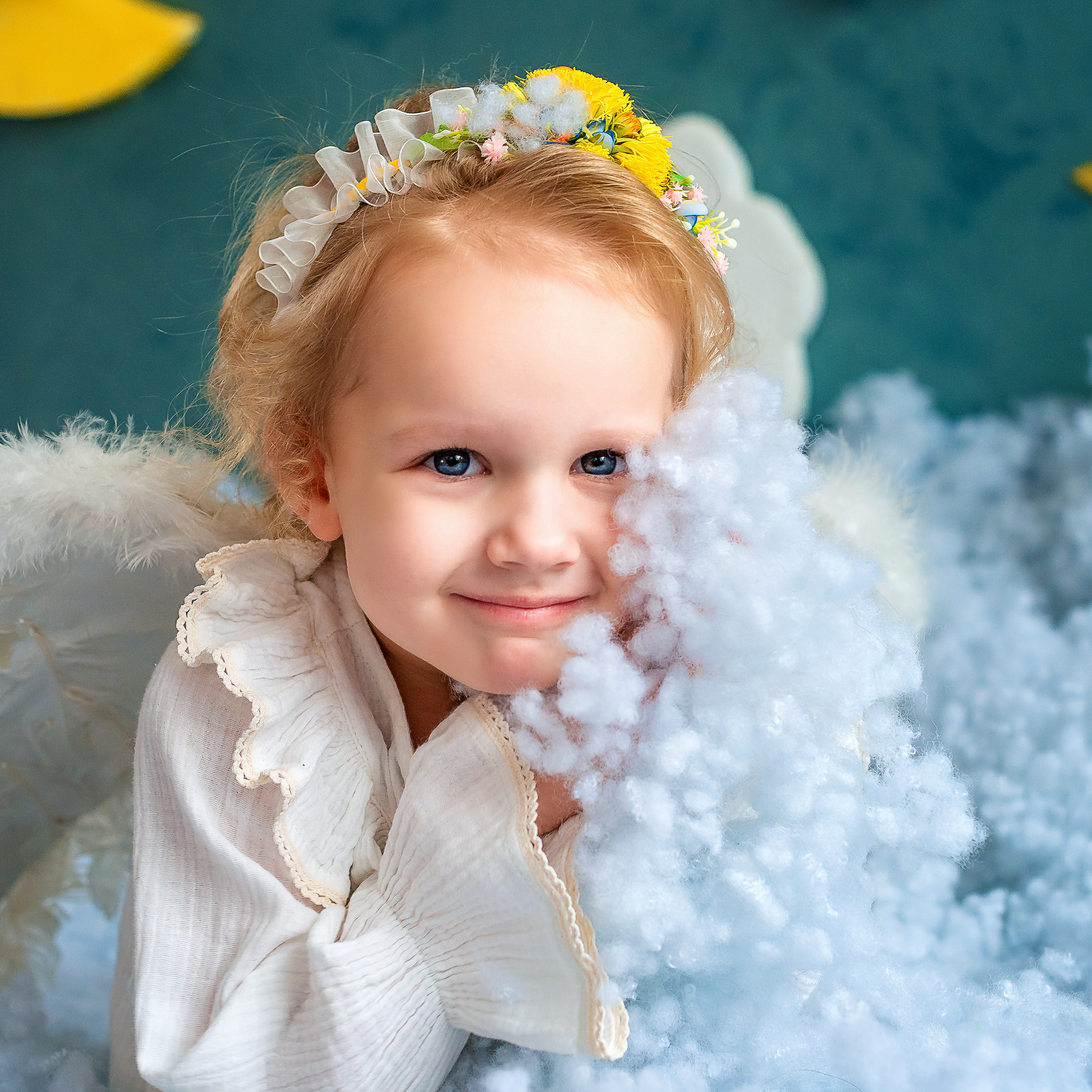 Ангел в облаках