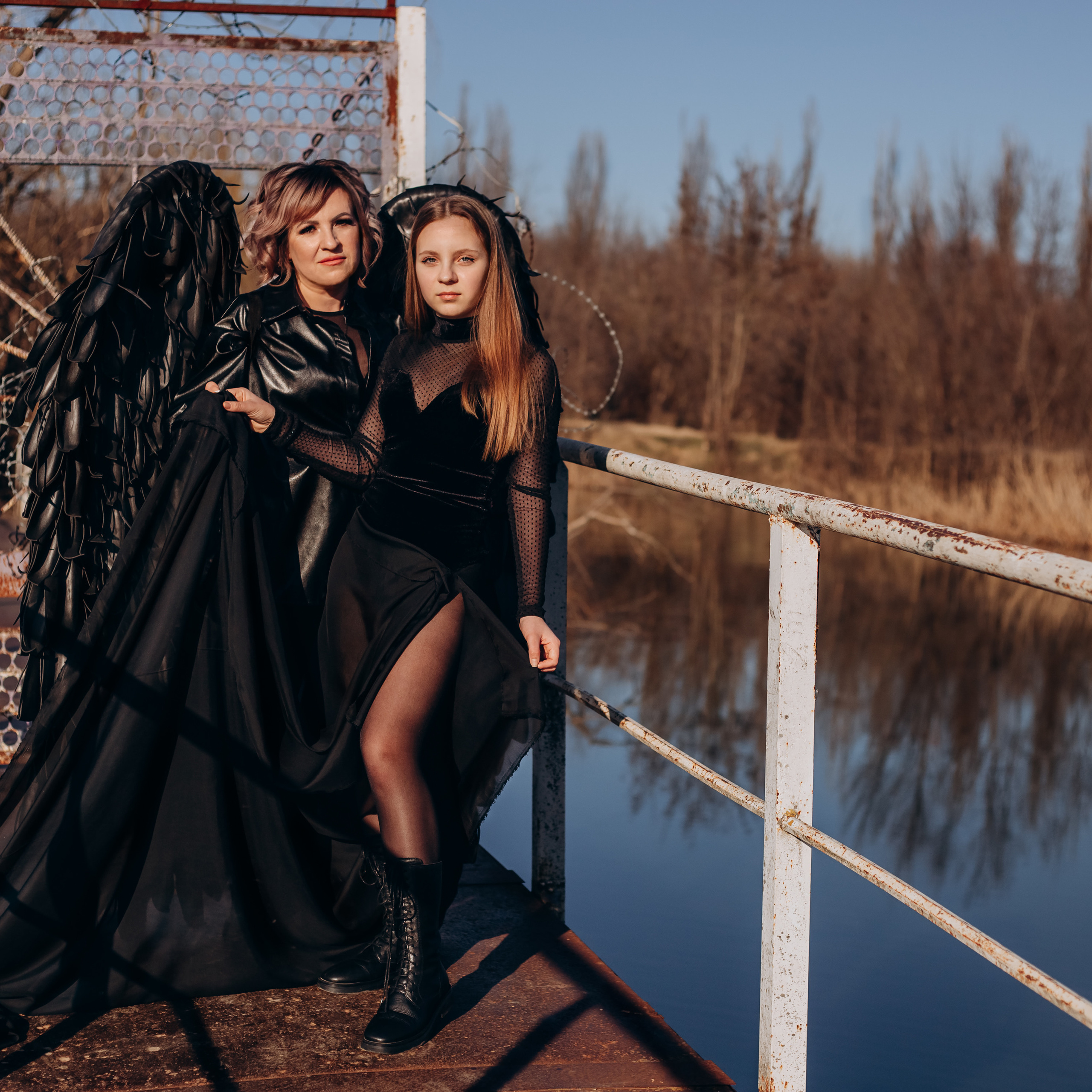 Съемка для мамы и дочери