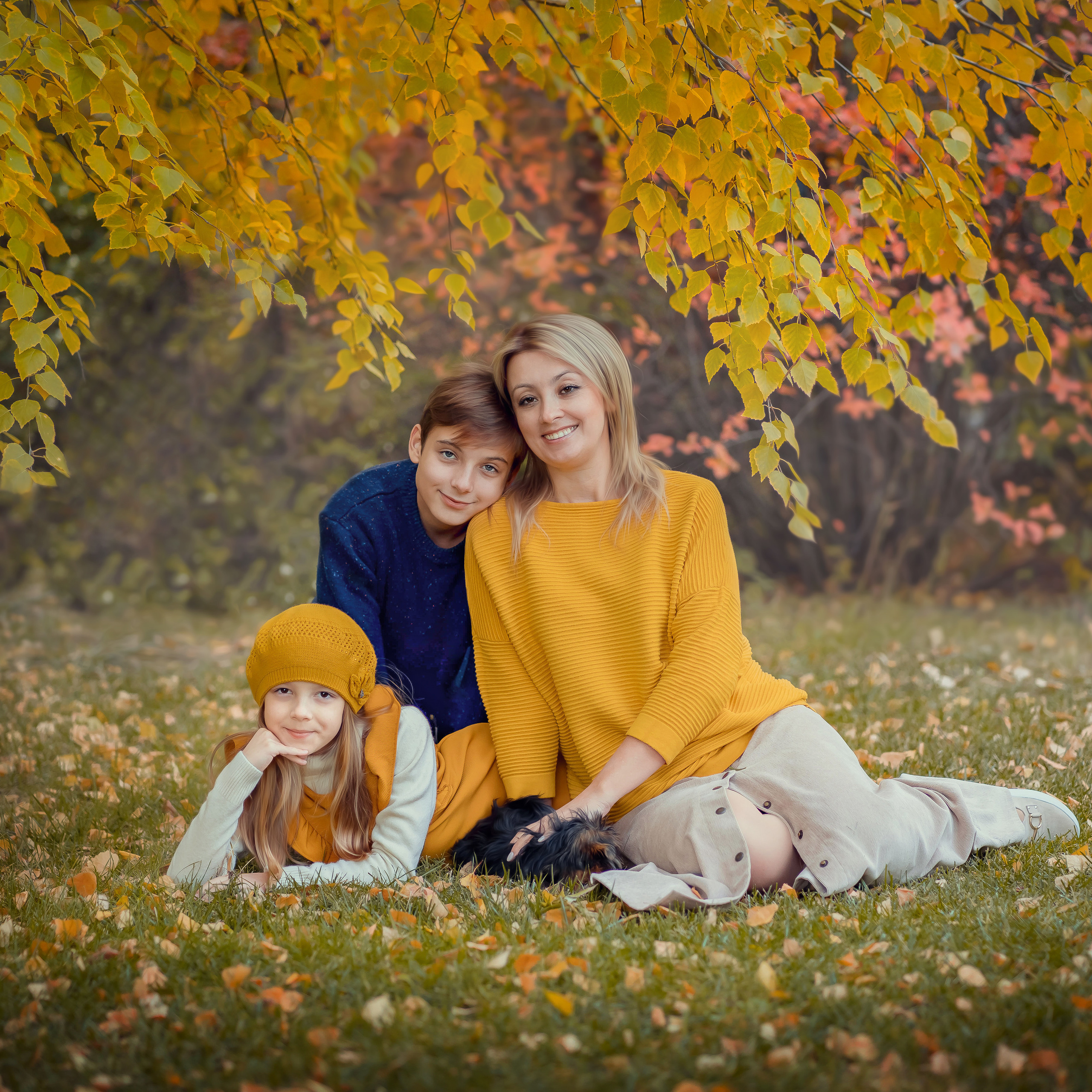 Оля, Егор и Леруся