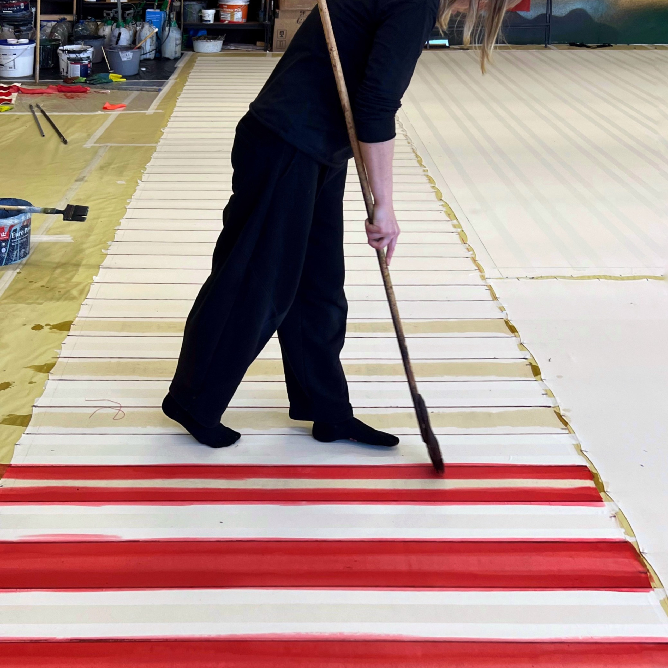 Декорации для спектакля «Тараканище» | Театр БТК. История занавеса. Превращаем идею в технологию