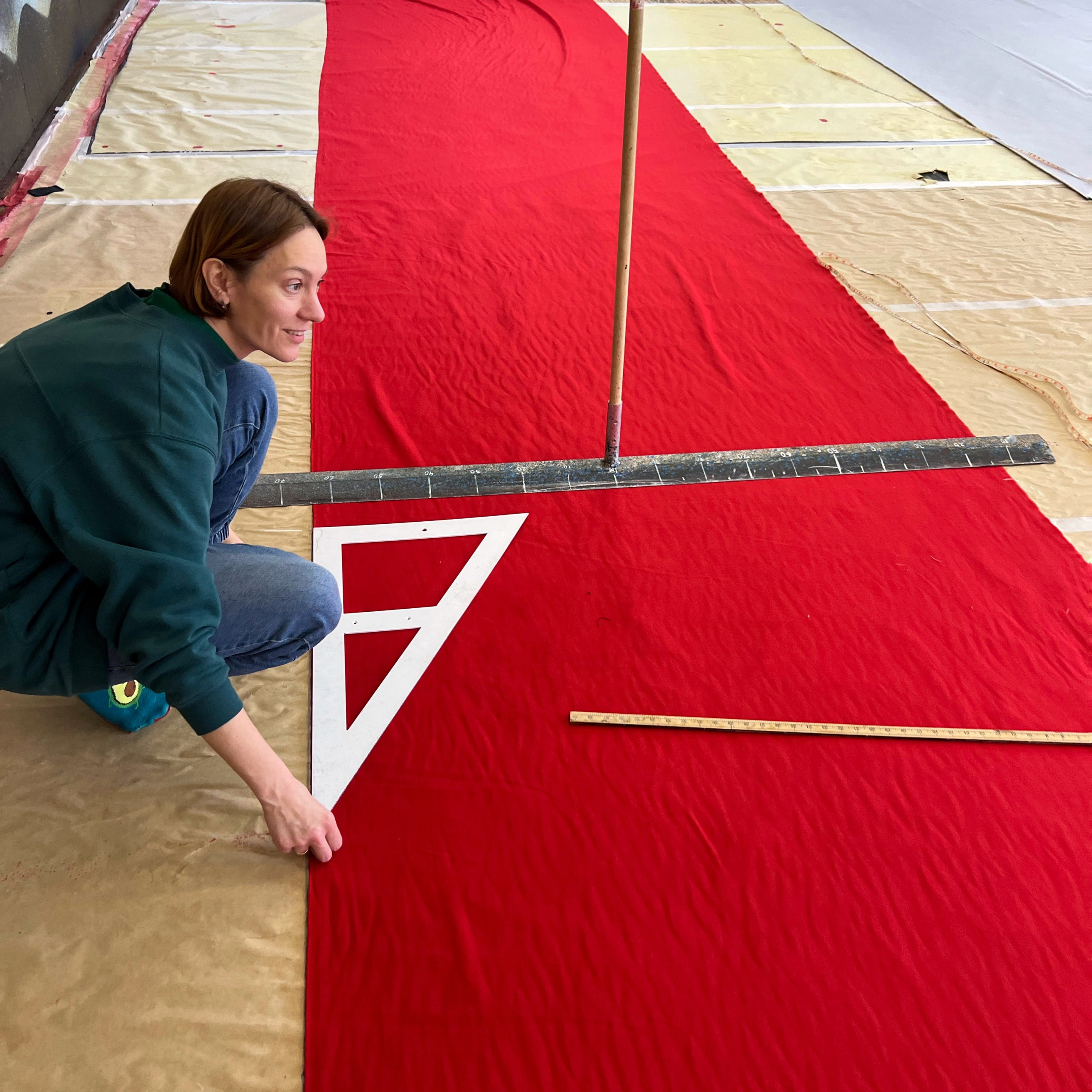 Декорации для спектакля «Тараканище» | Театр БТК. История занавеса. Превращаем идею в технологию