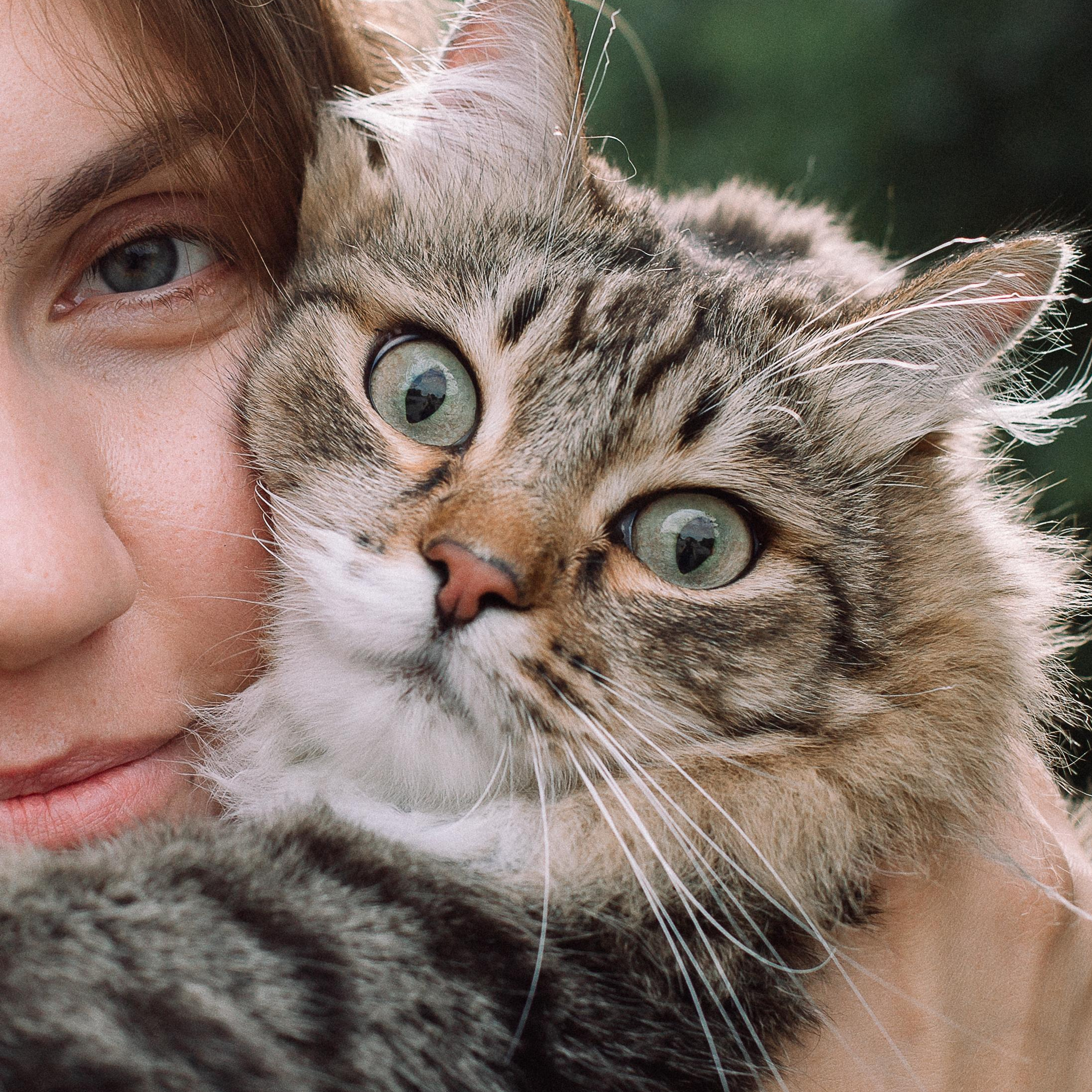 Кристина с питомцами