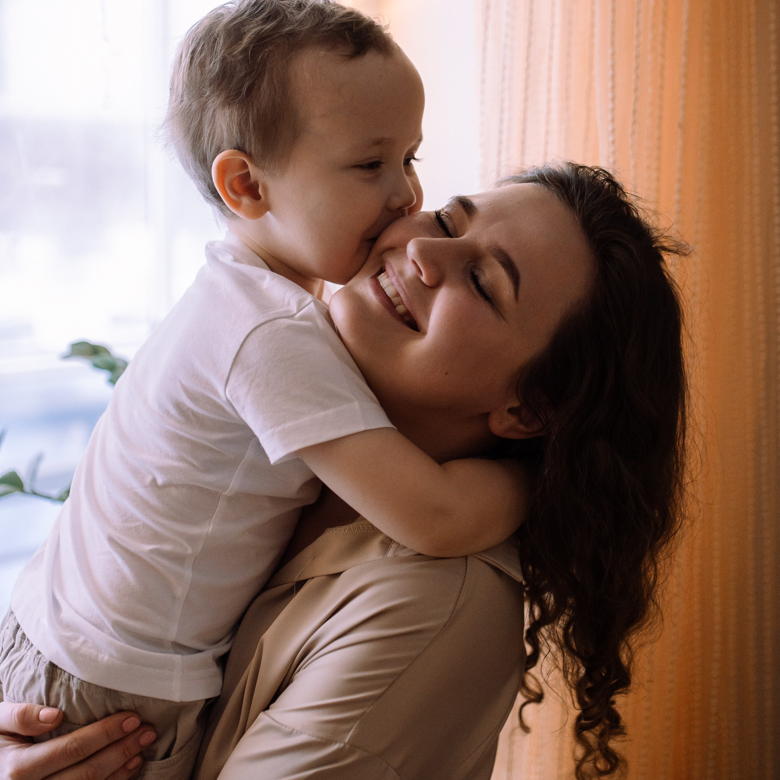 Мария с семьей