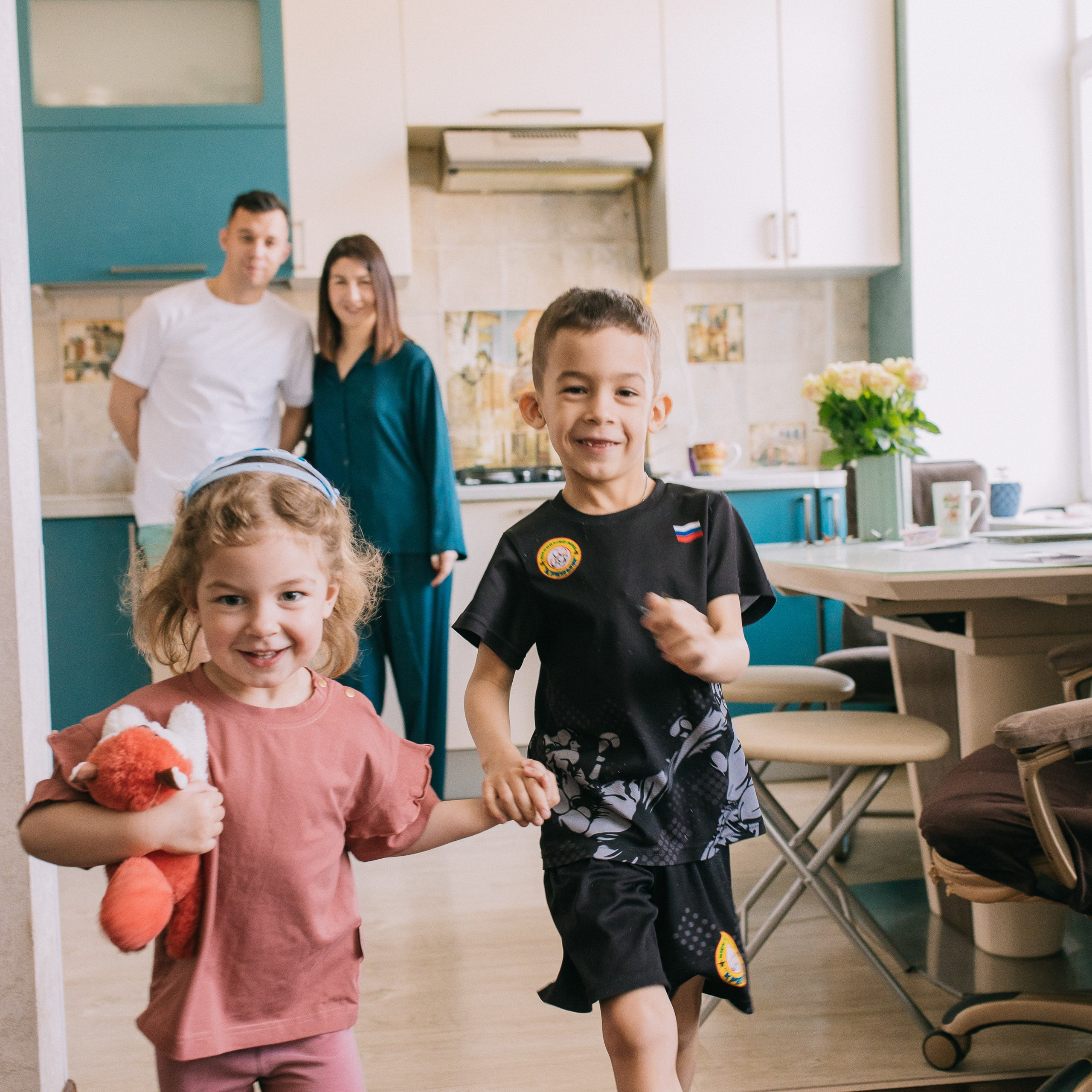 Руслан, Катя, Рамир и Роксана