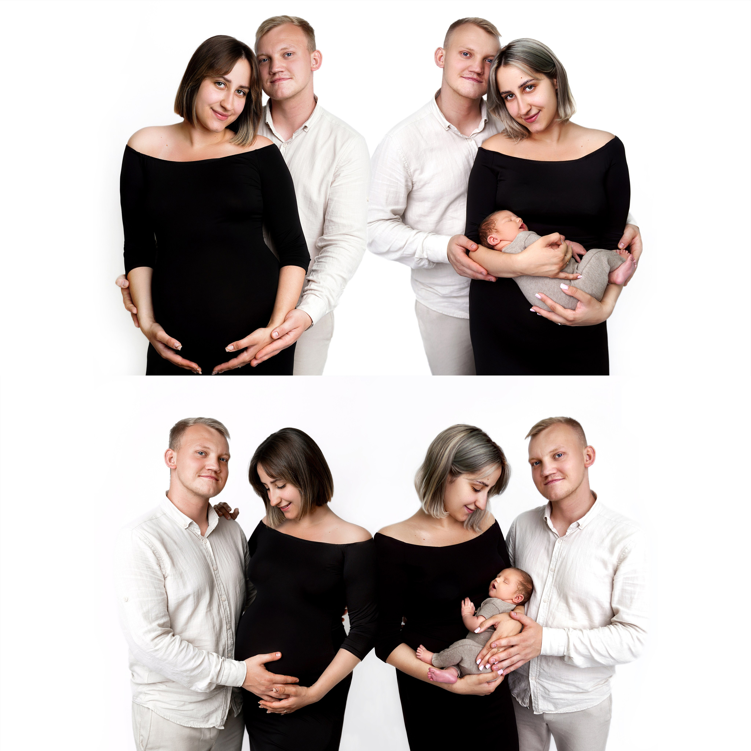 ДО/ПОСЛЕ. Фотограф новорожденных, детей до года и беременных в Симферополе