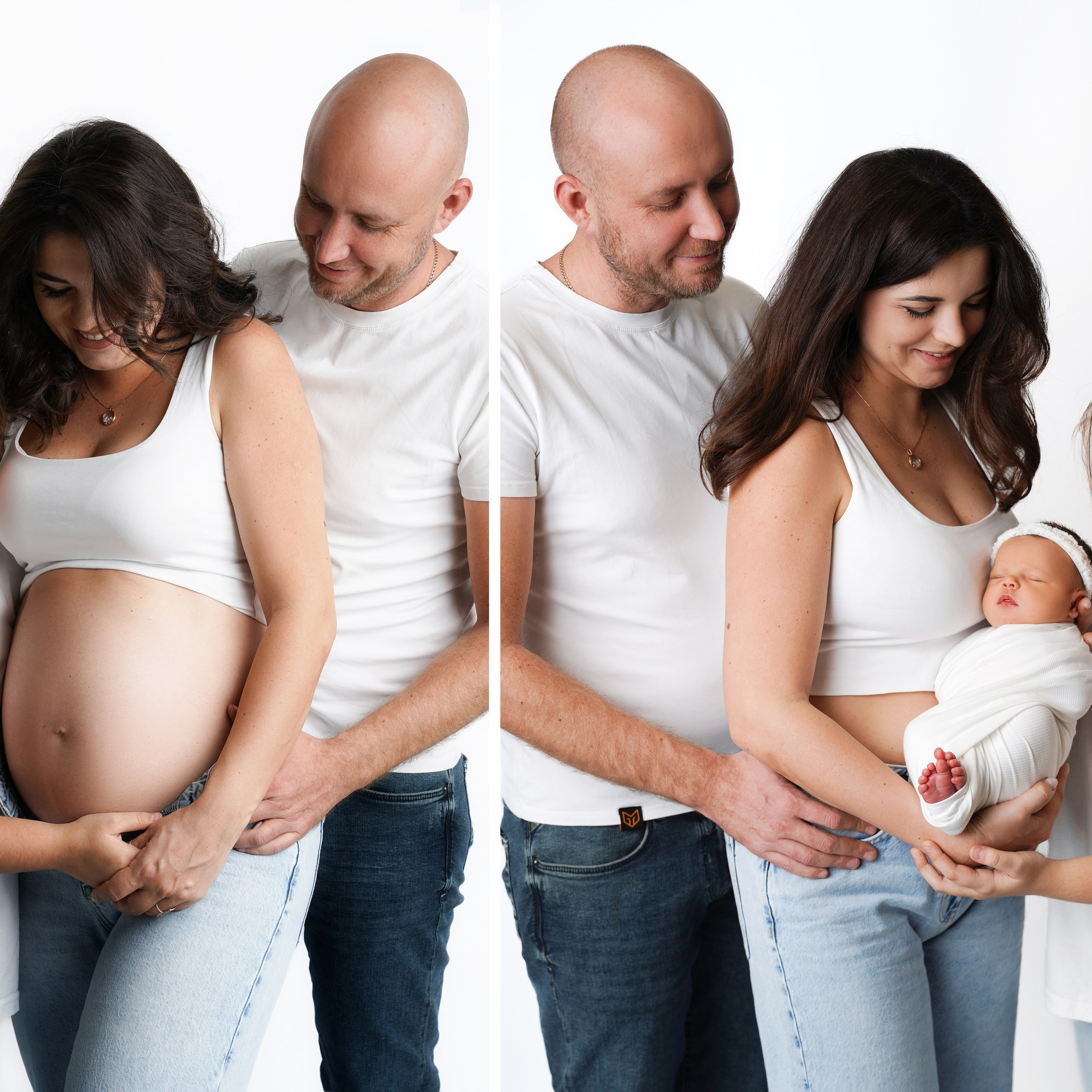 ДО/ПОСЛЕ. Фотограф новорожденных, детей до года и беременных в Симферополе