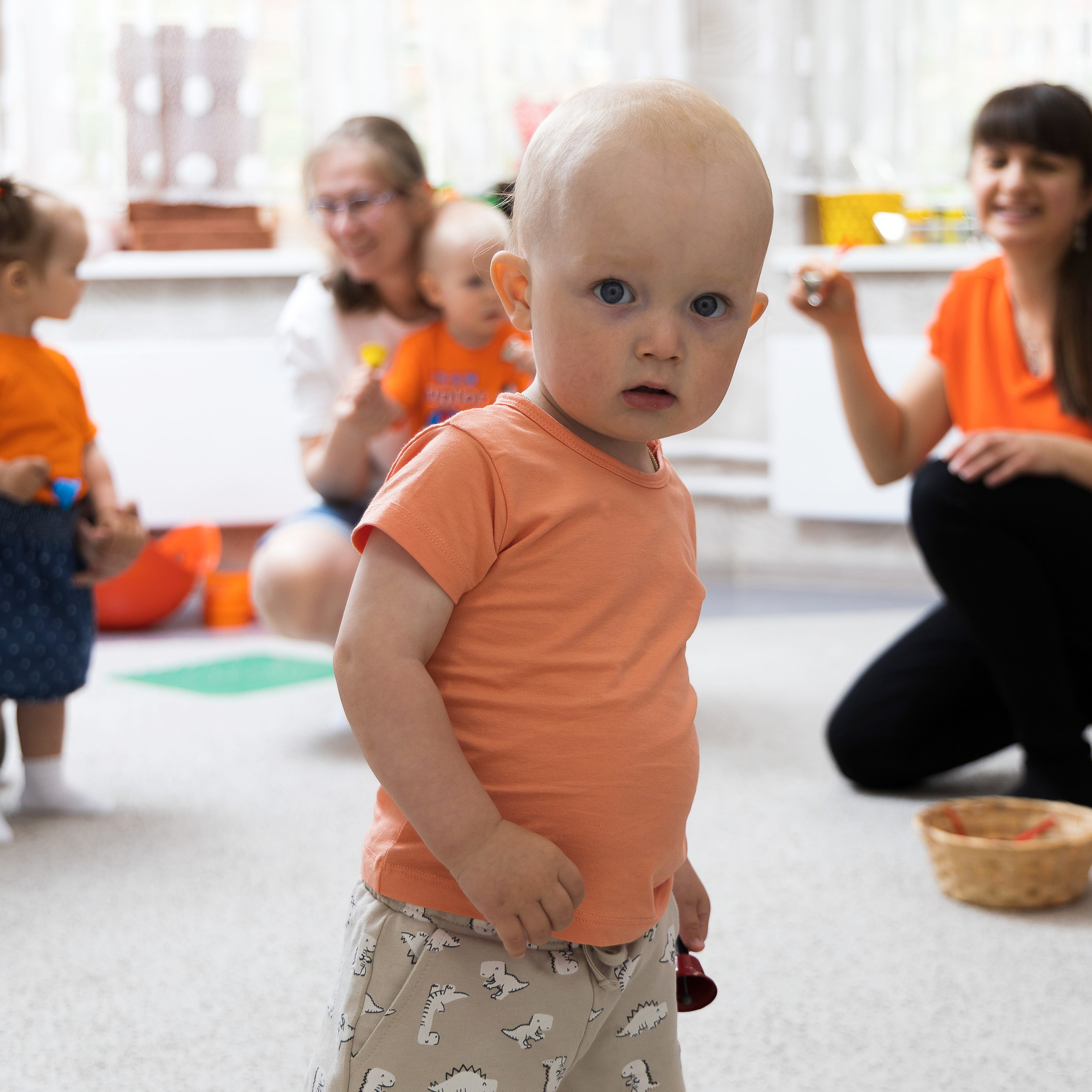 — Оранжевое занятие в Детском клубе «Буквашка» в Жуковском