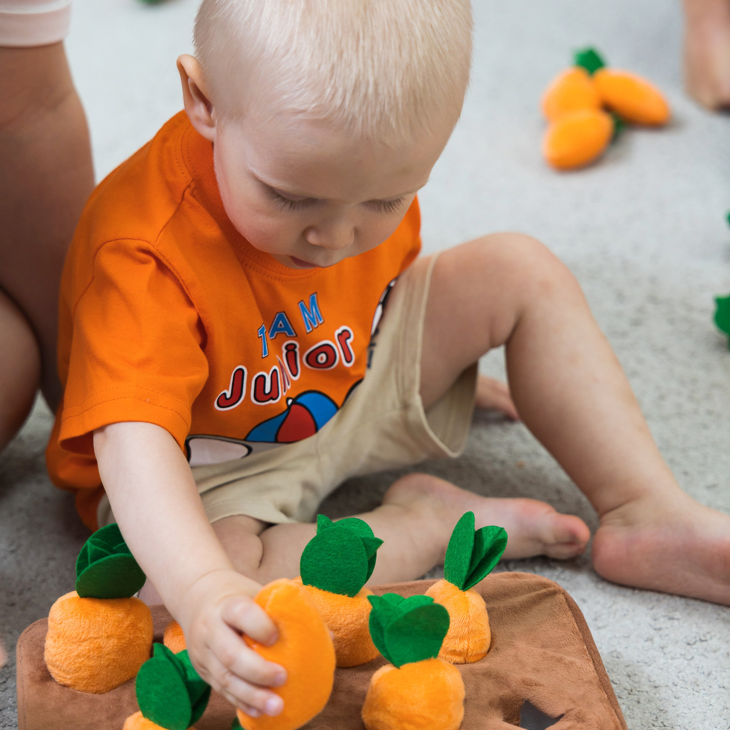 — Оранжевое занятие в Детском клубе «Буквашка» в Жуковском
