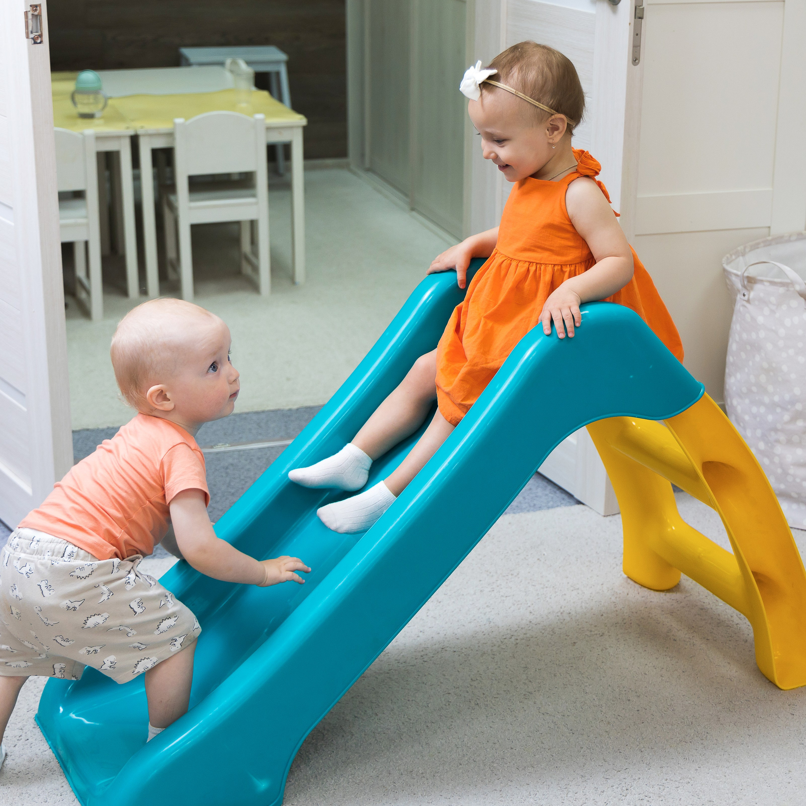 — Оранжевое занятие в Детском клубе «Буквашка» в Жуковском