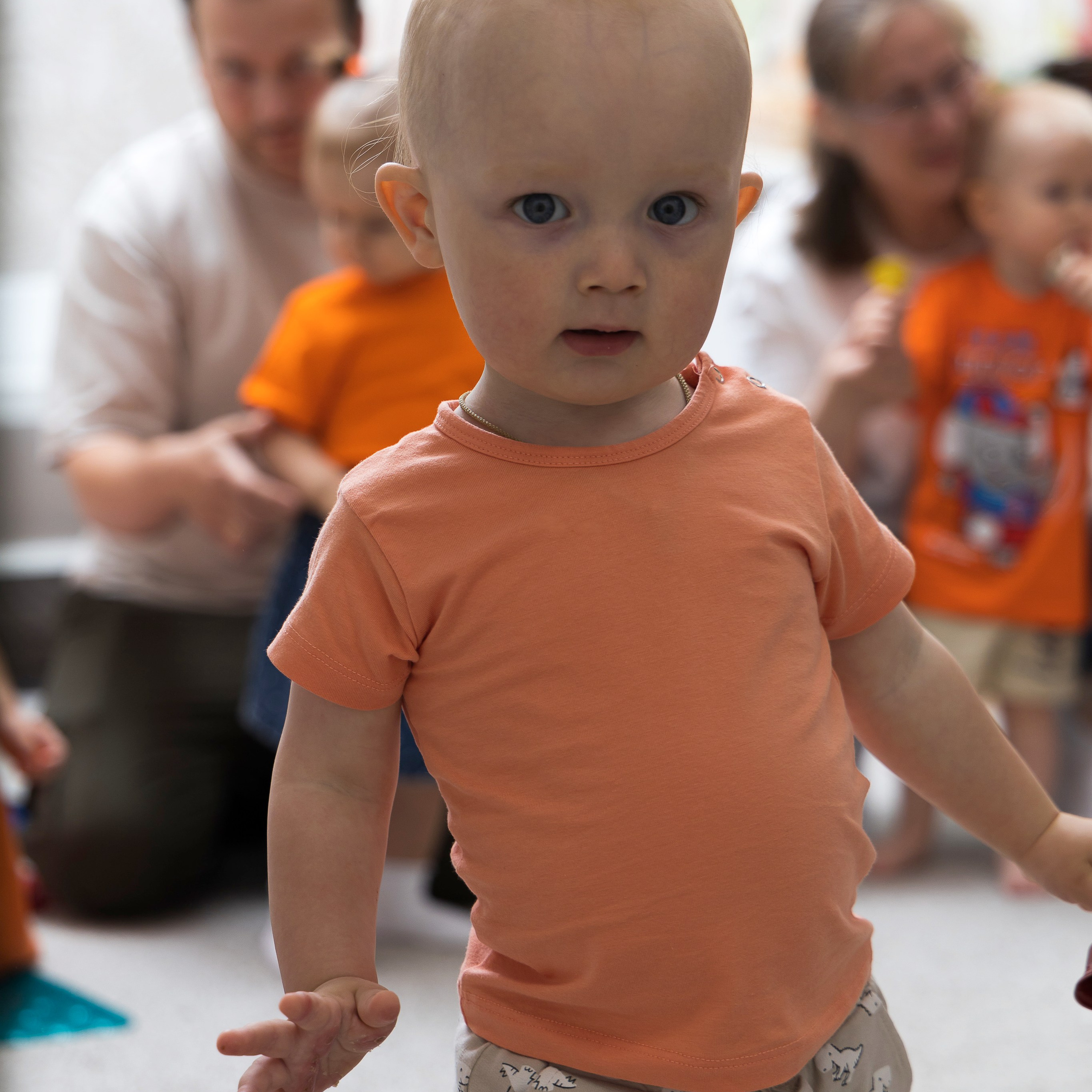 — Оранжевое занятие в Детском клубе «Буквашка» в Жуковском