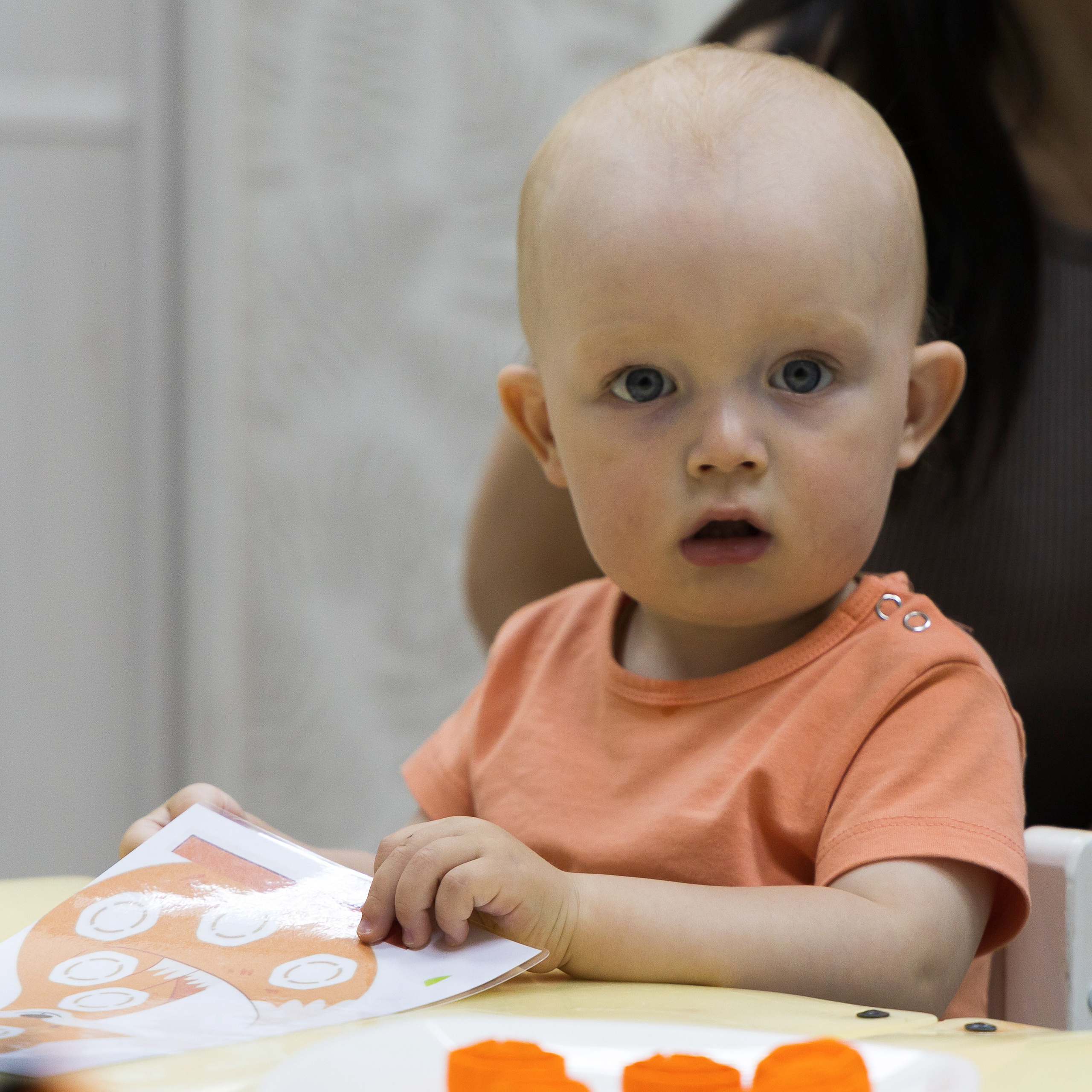 — Оранжевое занятие в Детском клубе «Буквашка» в Жуковском