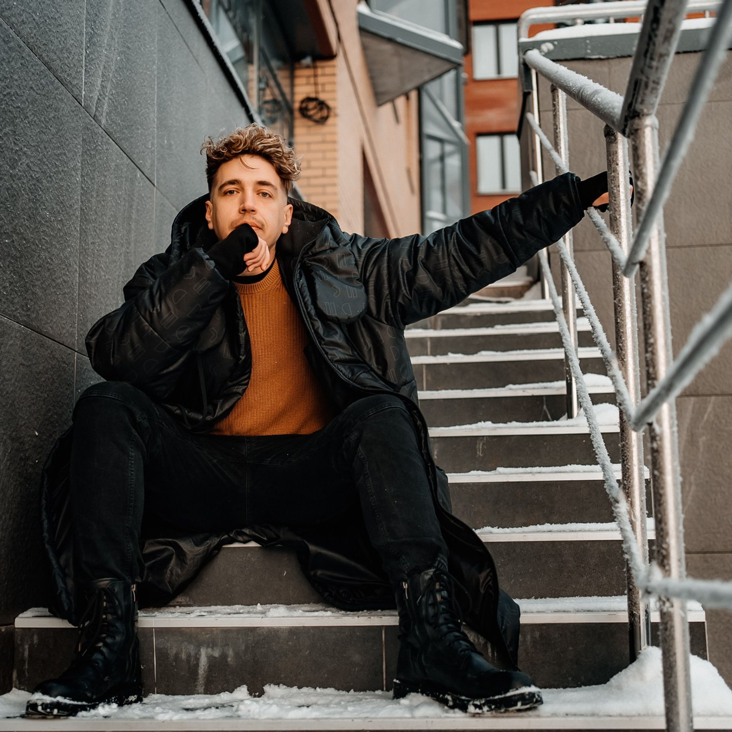 Зимняя съемка для Влада