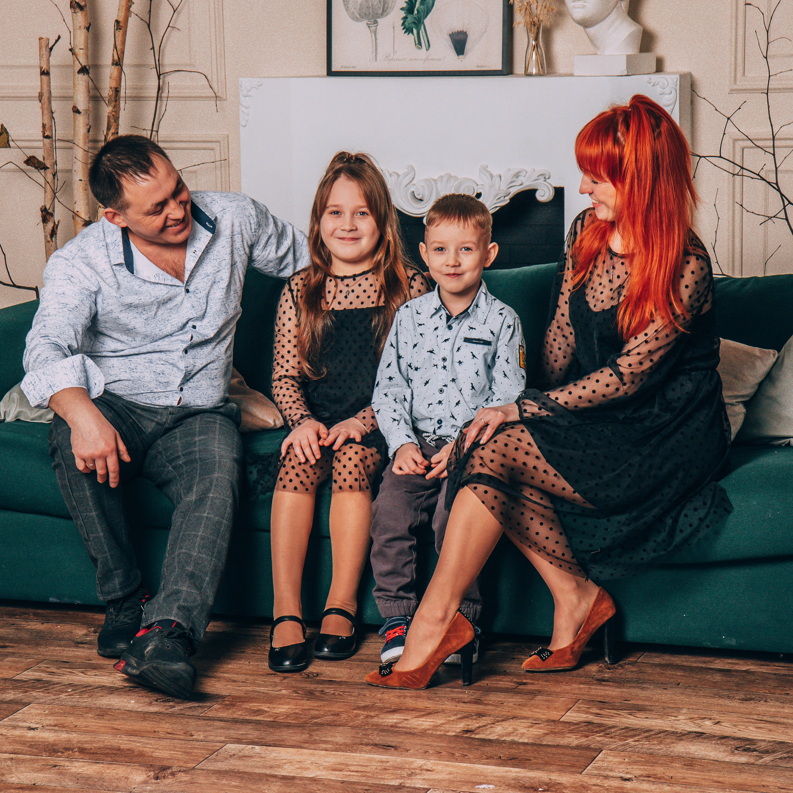 Семейная фотосъёмка для Екатерины и&nbsp;Алексея