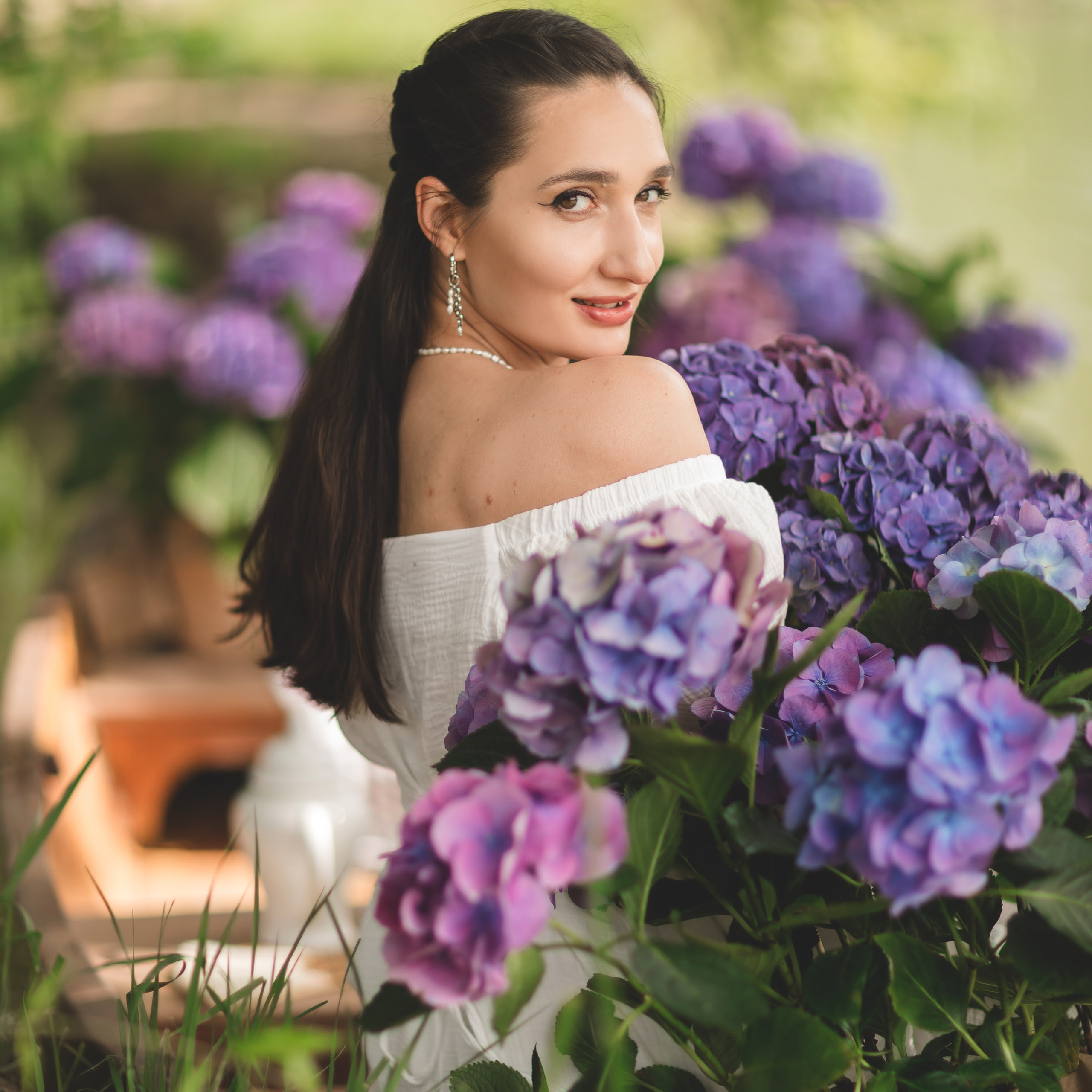 Лодка гортензия