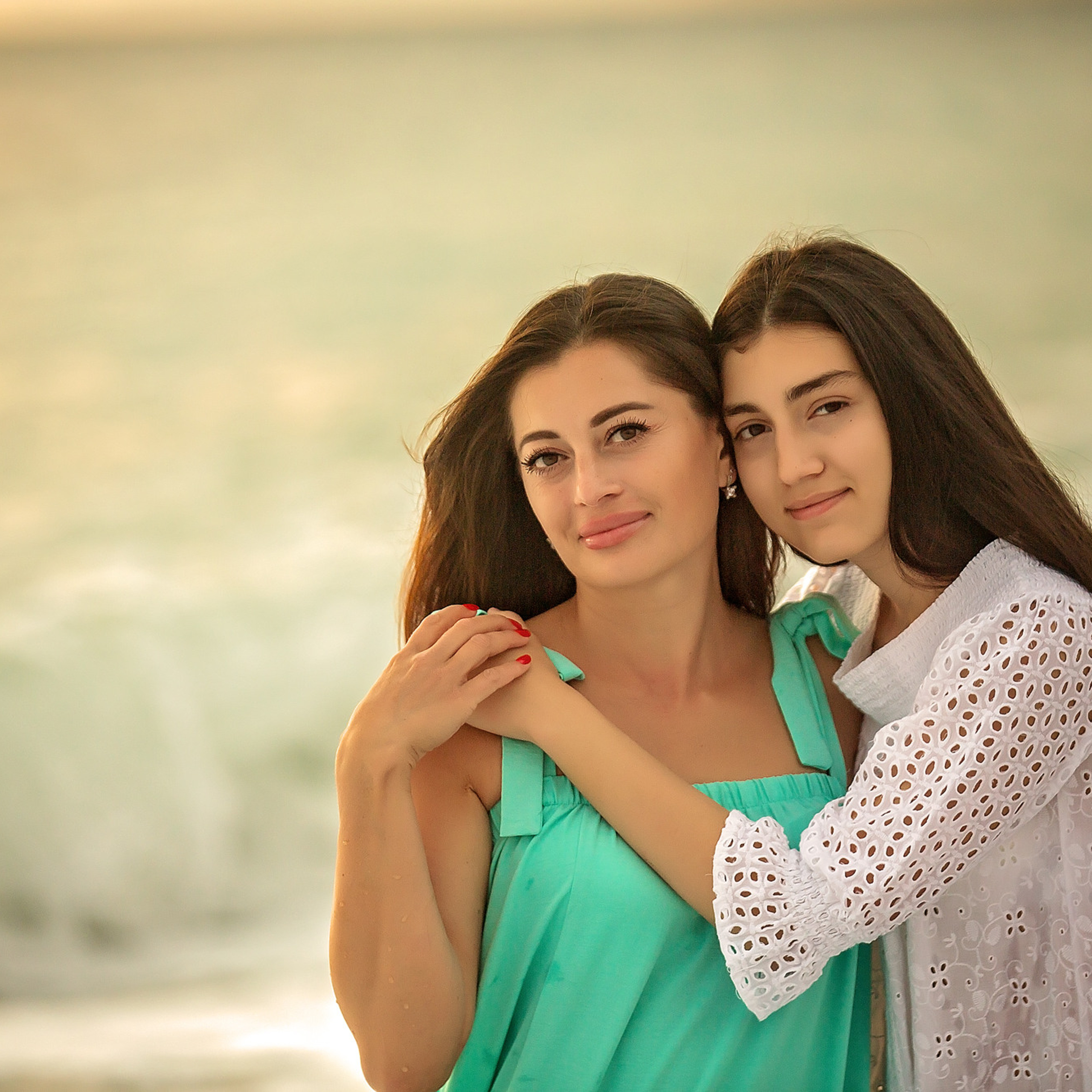 Красавица мама и умница дочь