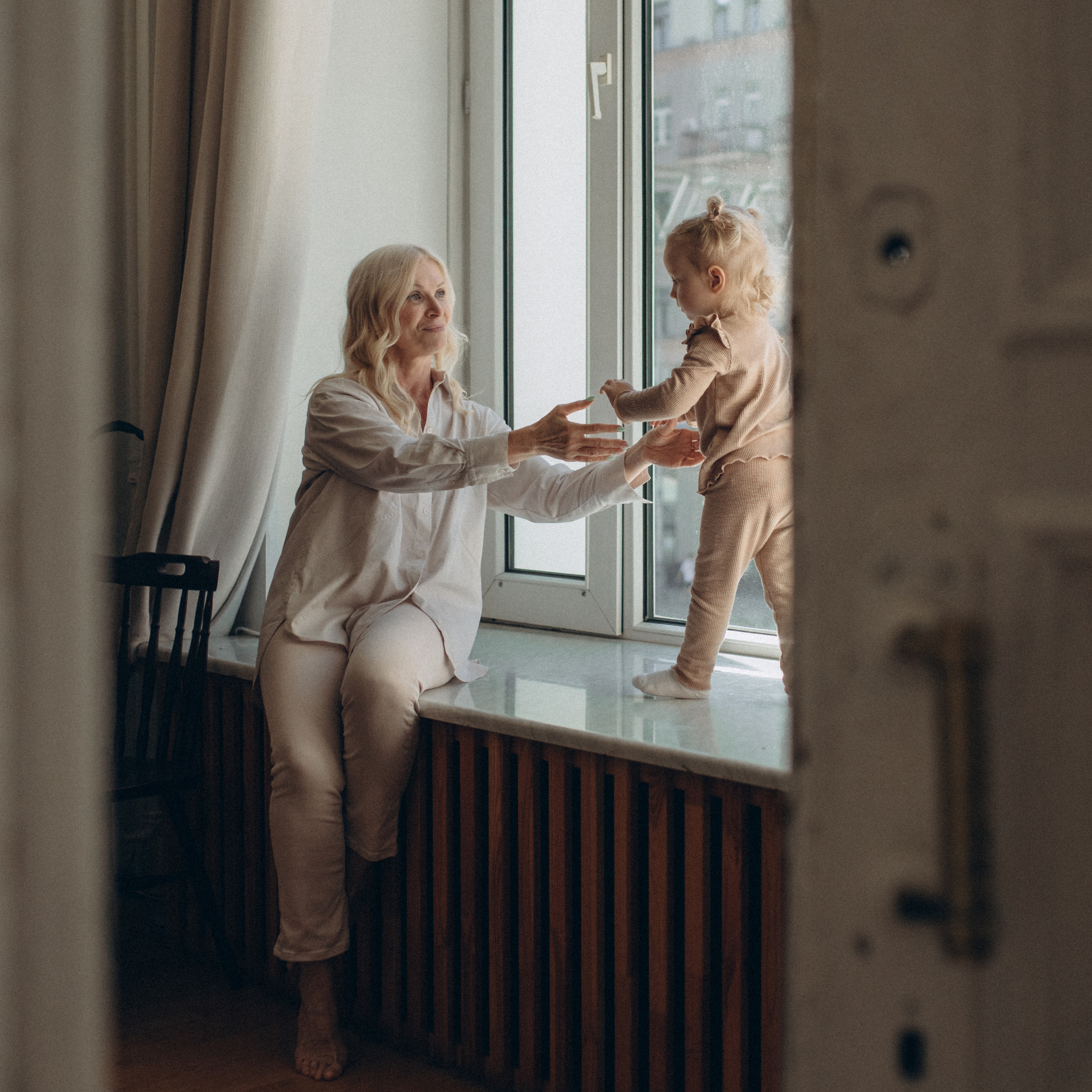 Бабушка и внучка