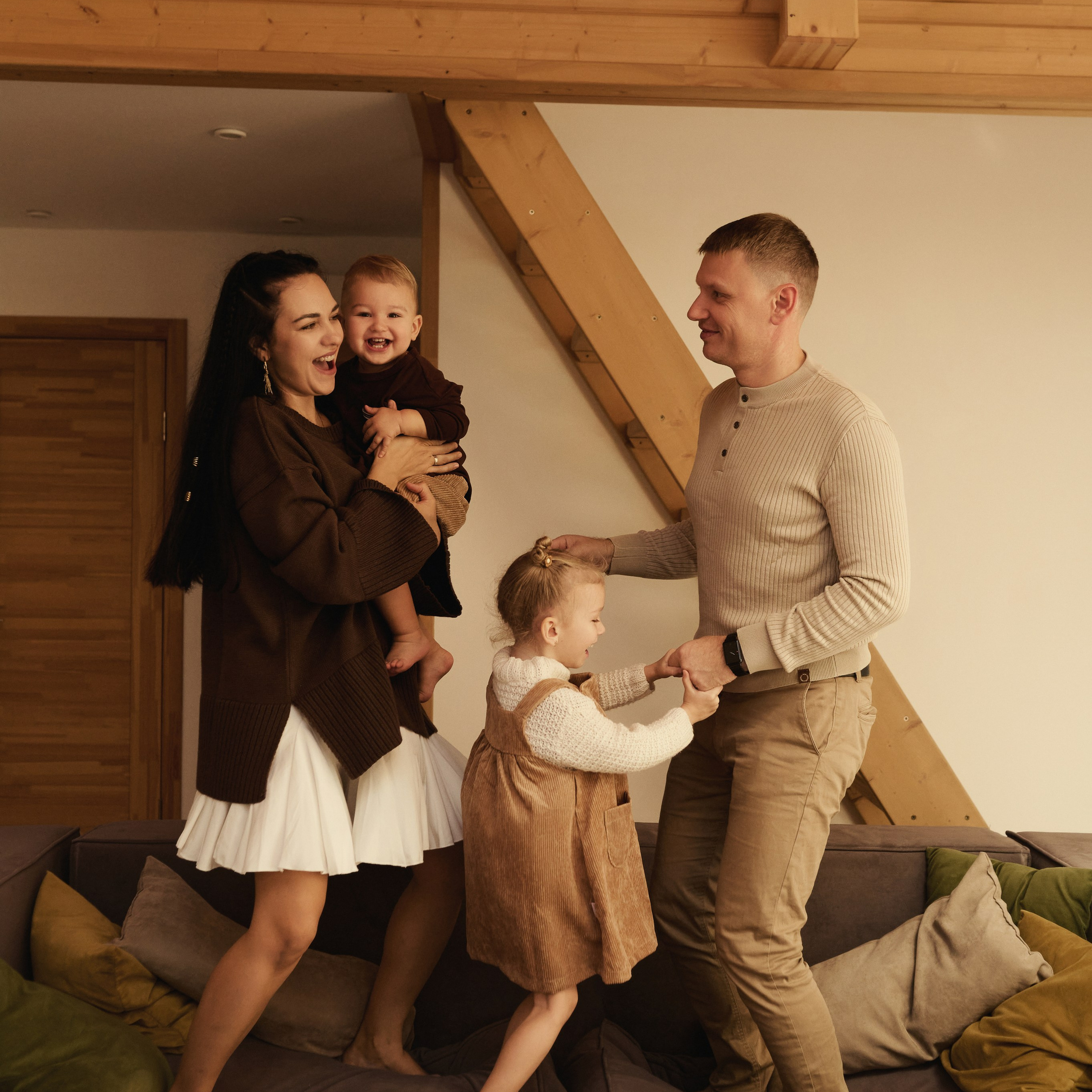 Семья Насти и Саши