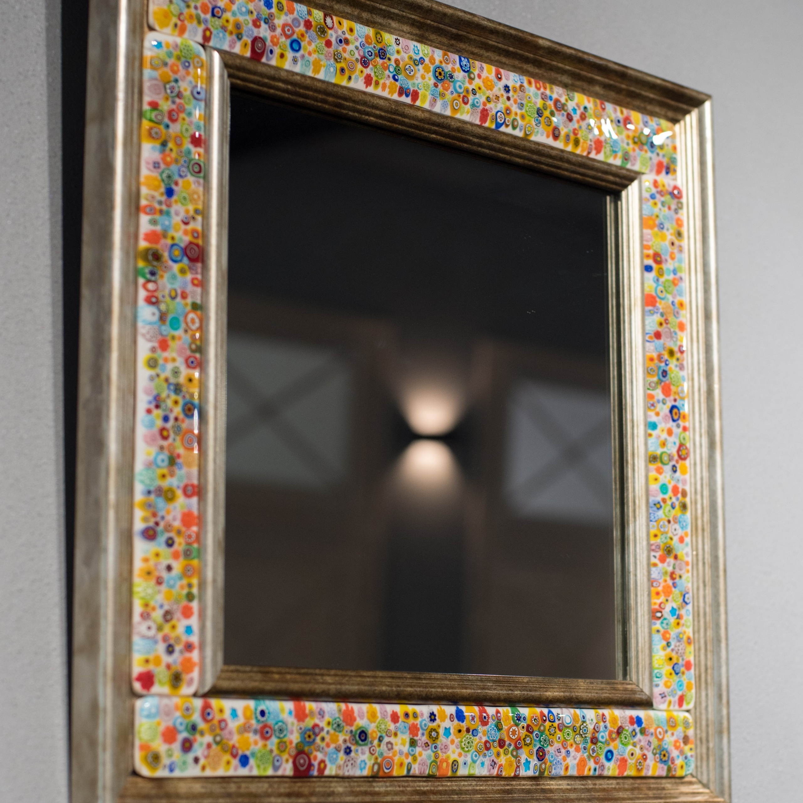 Зеркало Колорит Италии. Художественное стекло Ольги Козачун — Крым