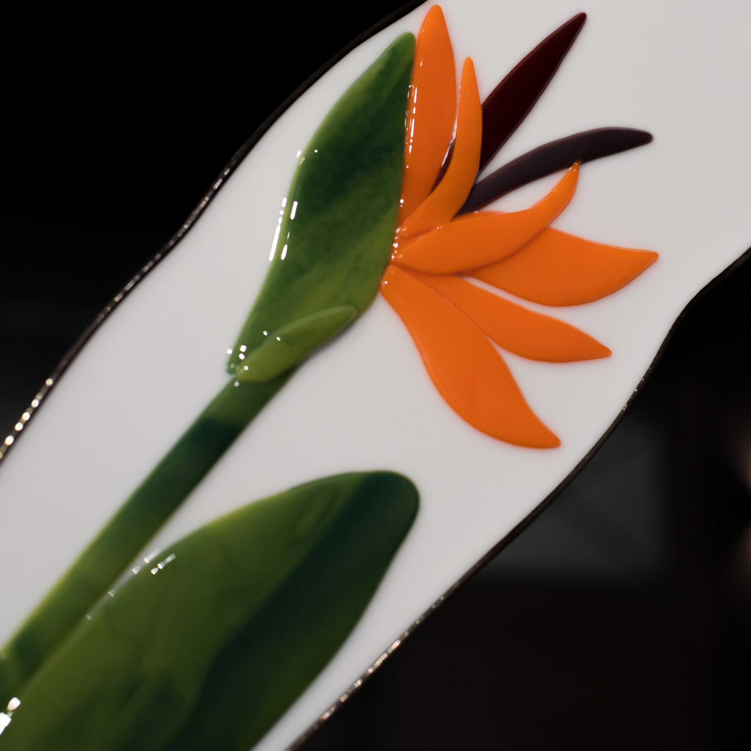 Зеркало Тропики. Художественное стекло Ольги Козачун — Крым