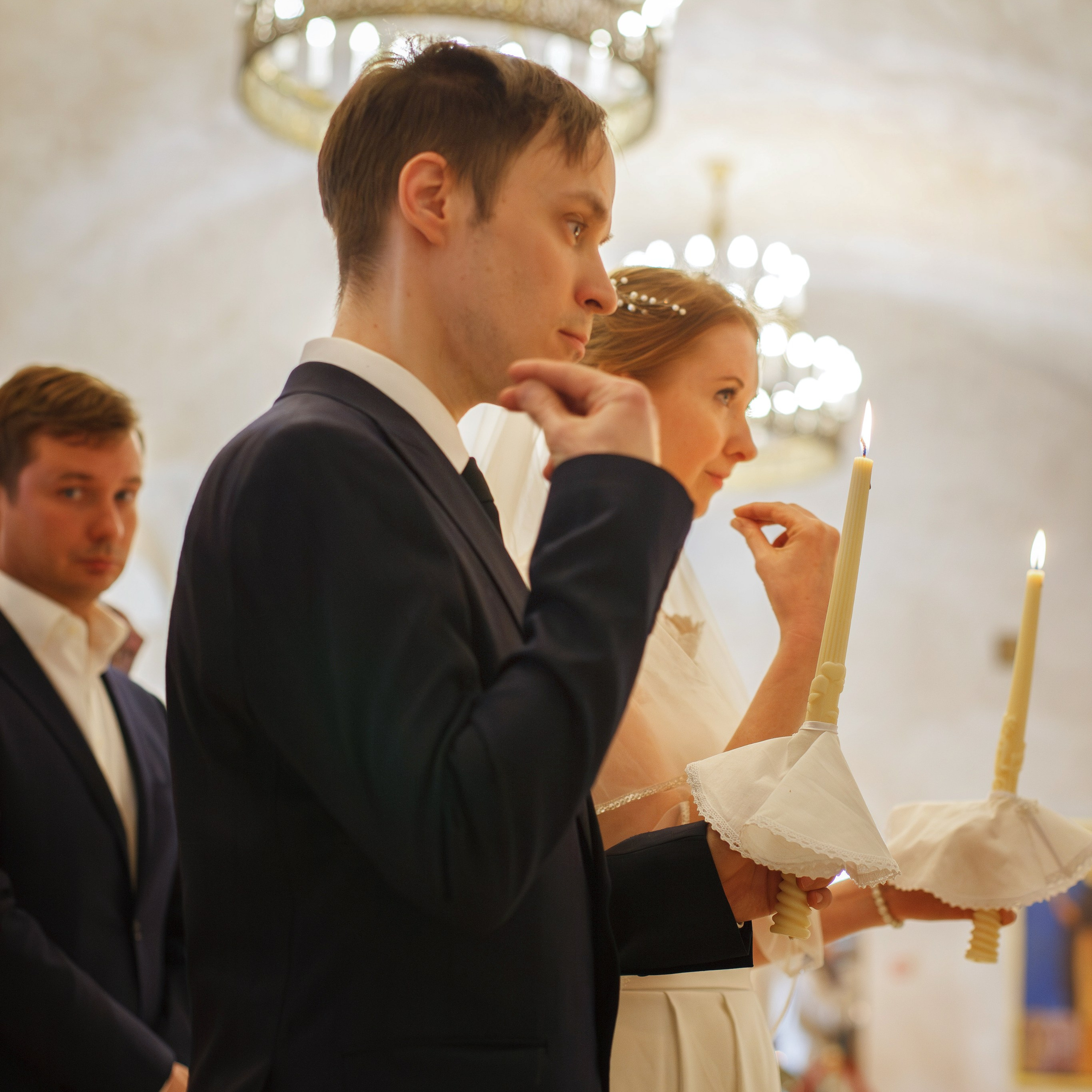 Венчание в храме Антипы Пергамского, стиль «ORWO UT21»