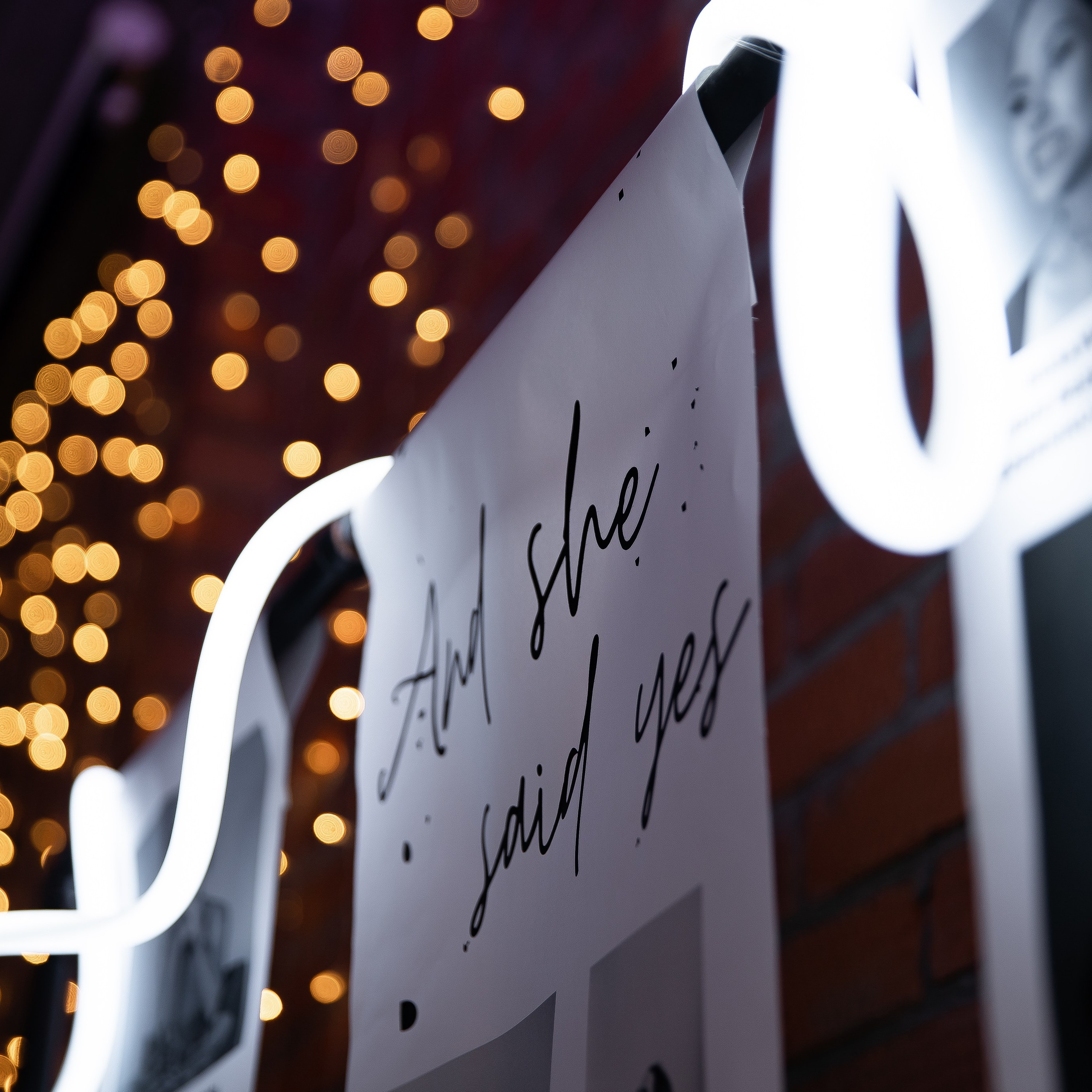 Свадебный показ. «And she said «Yes»