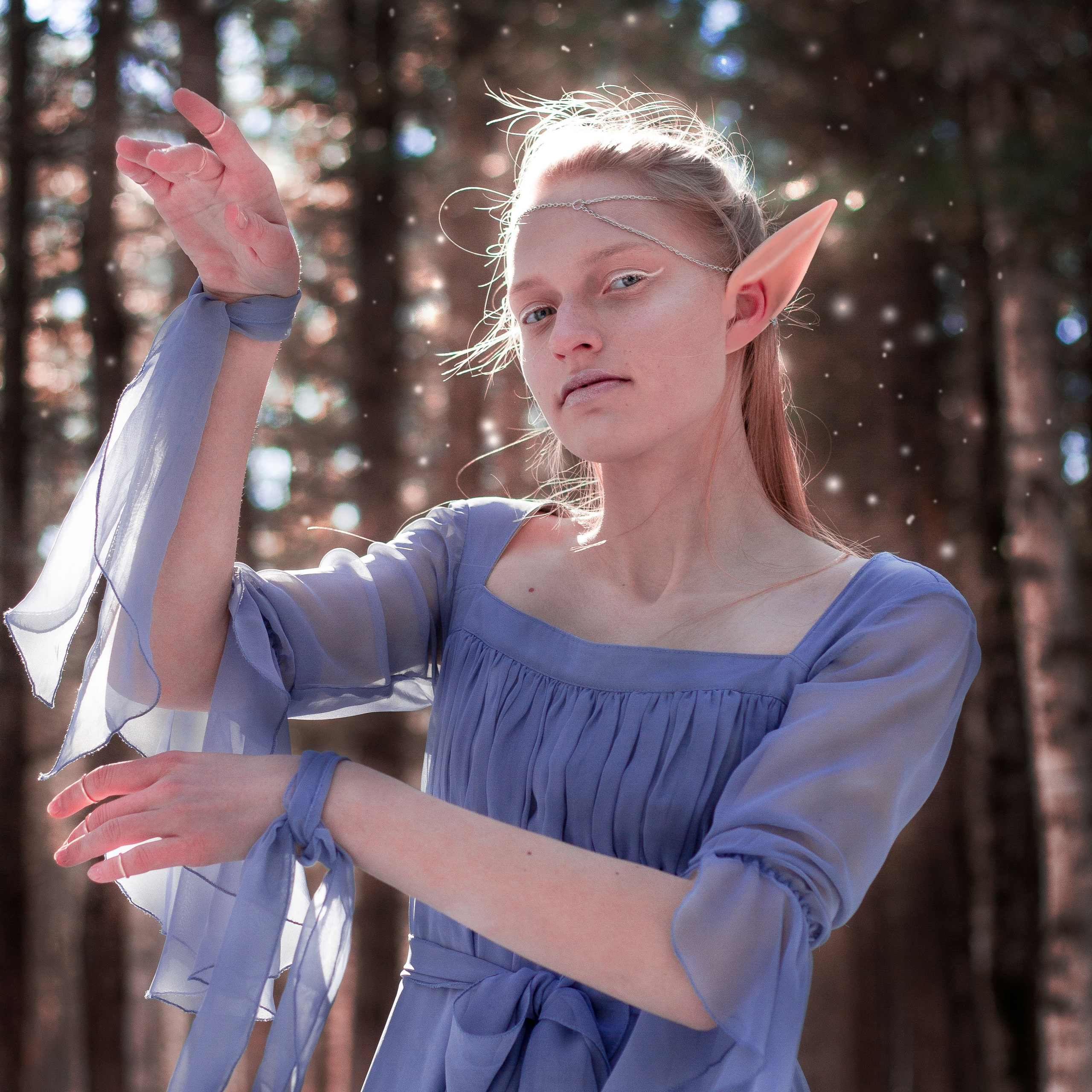 Снежная эльфийка