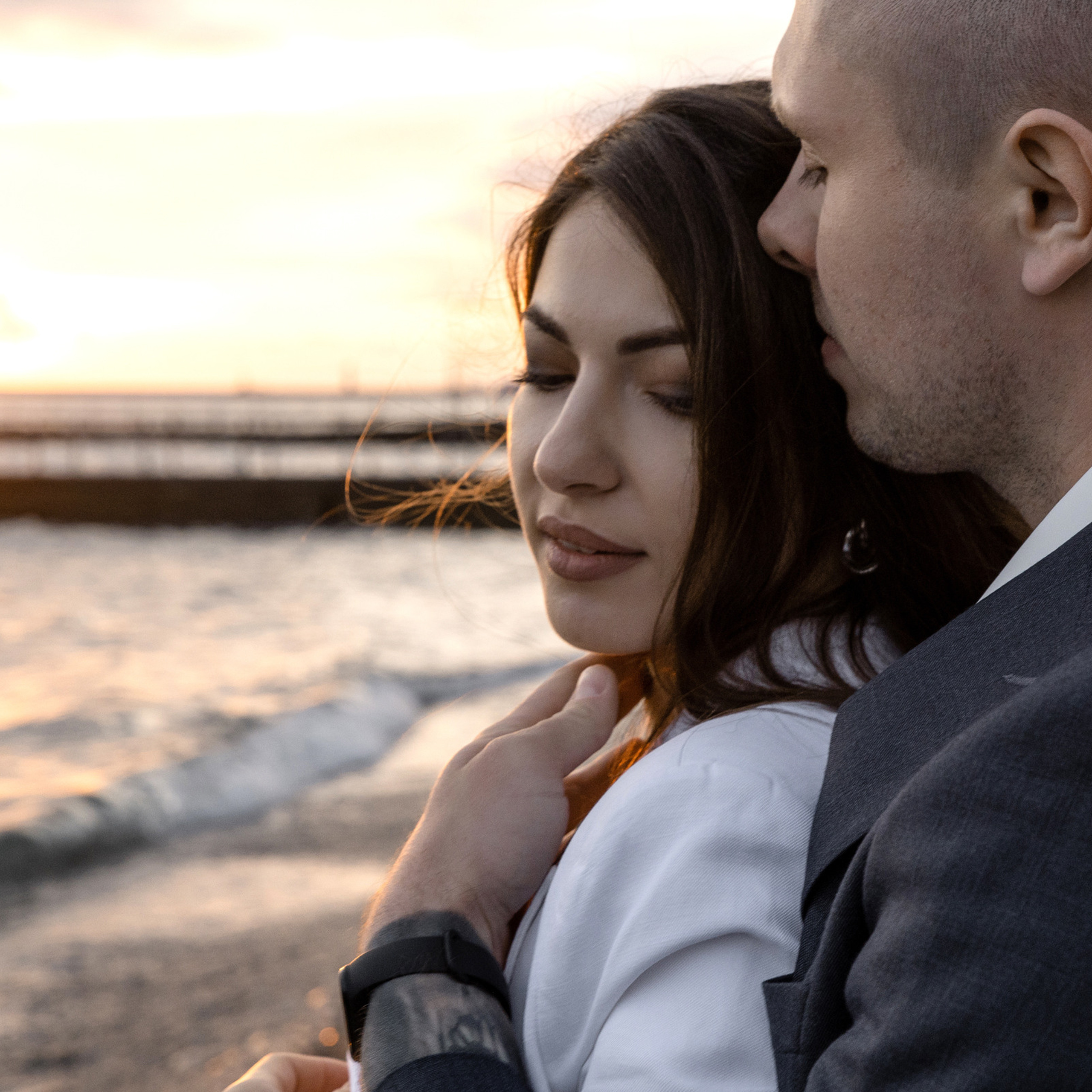 Закат на море. Свадебный фотограф Ростов-на-Дону Сочи