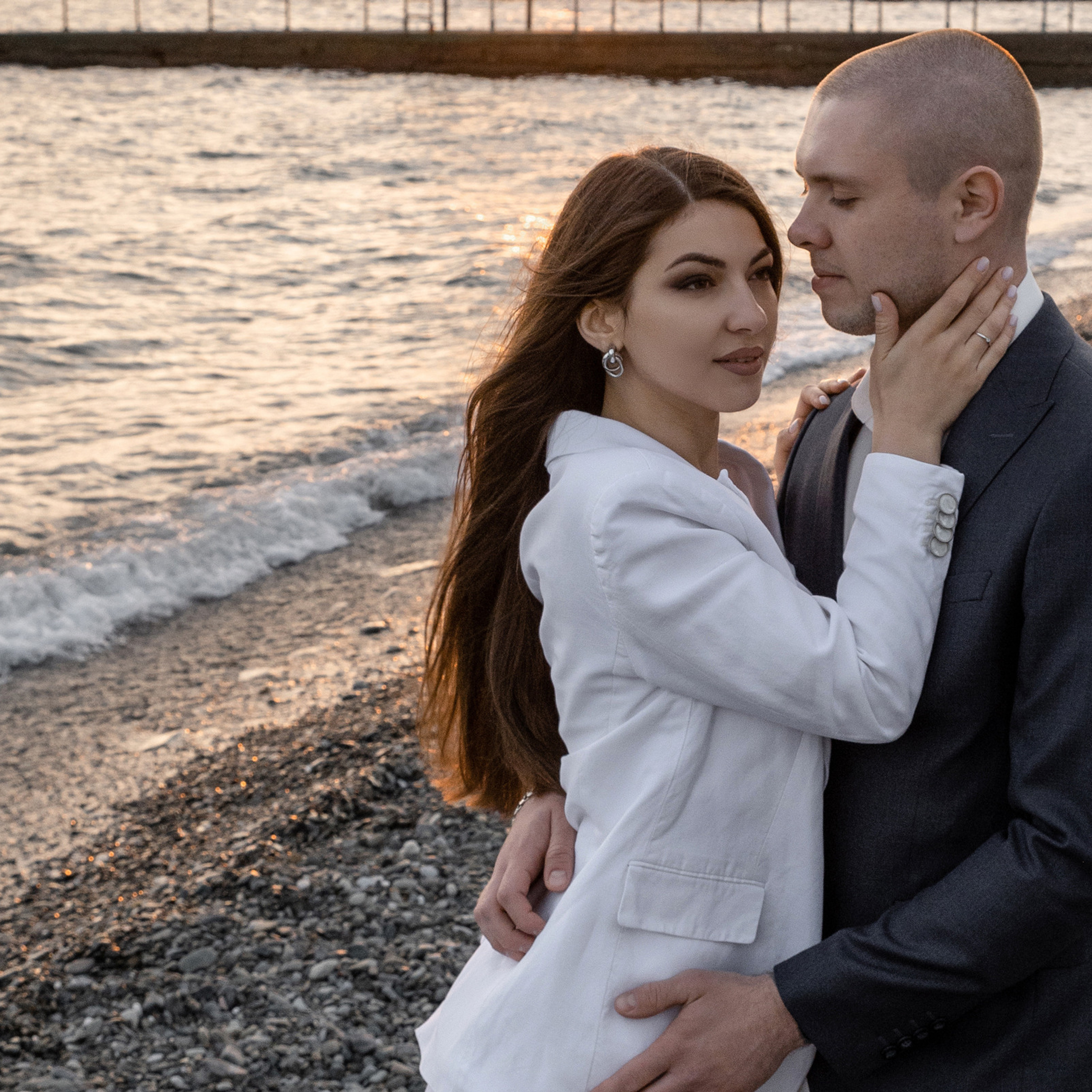 Закат на море. Свадебный фотограф Ростов-на-Дону Сочи