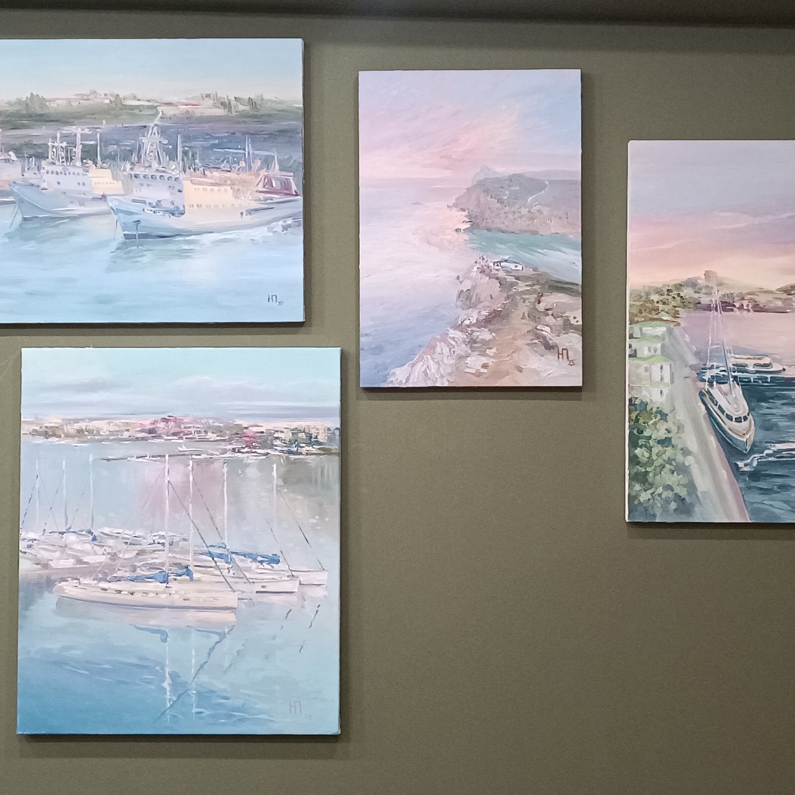 Море, корабли, побережье