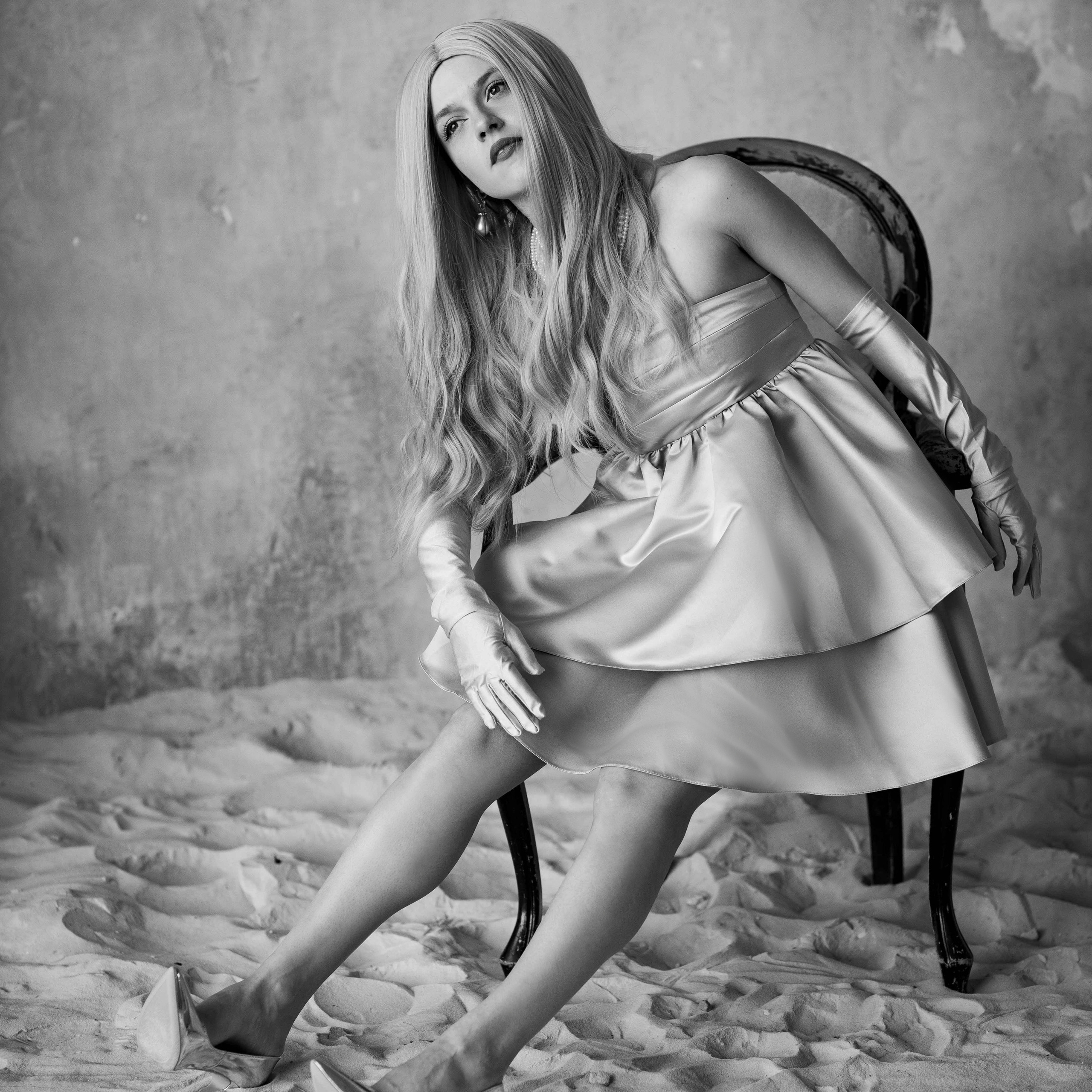 Маша. Фотостудия с песком.