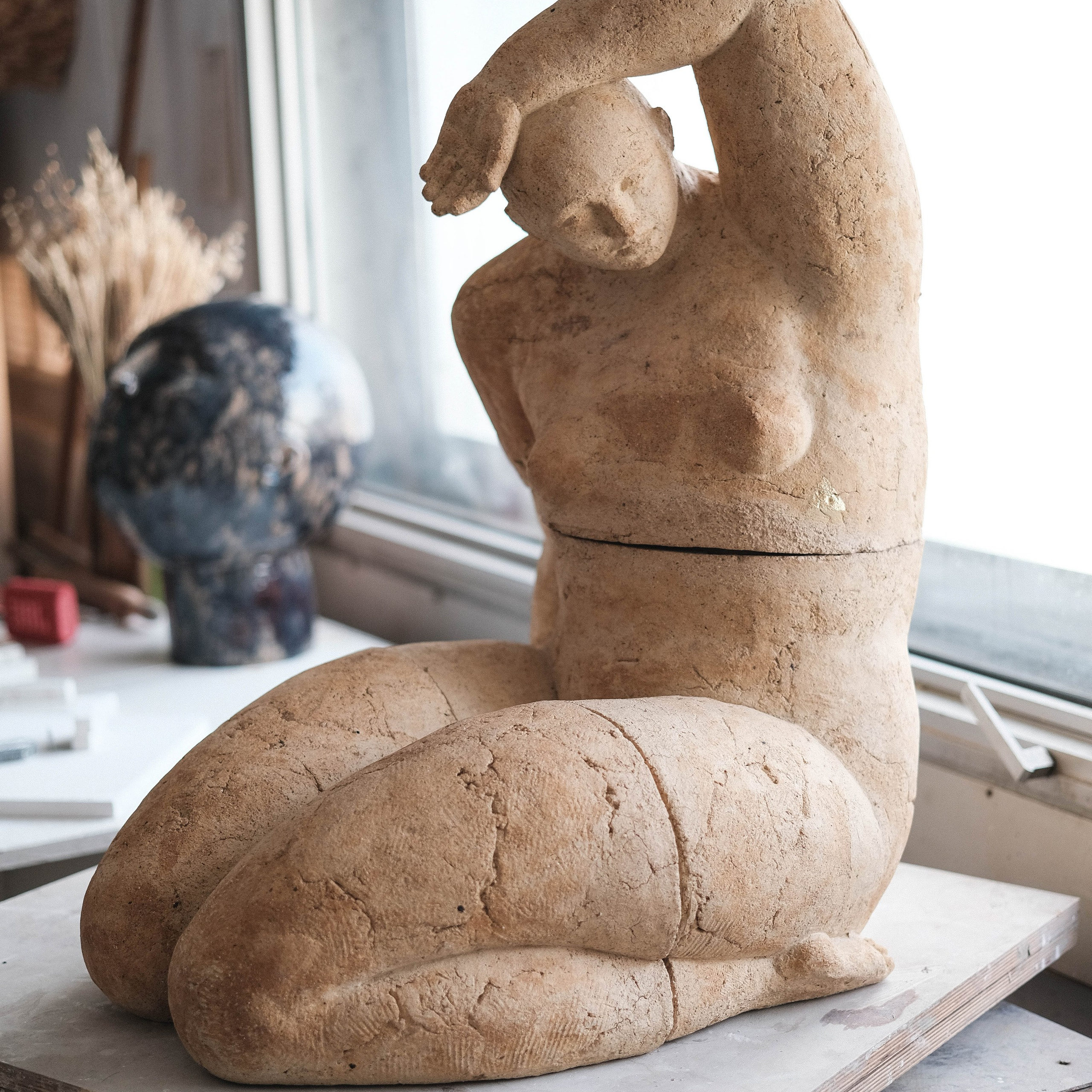 Мастерская скульптора Светы Метсо. Портретный фотограф в Москве Таня Майорова