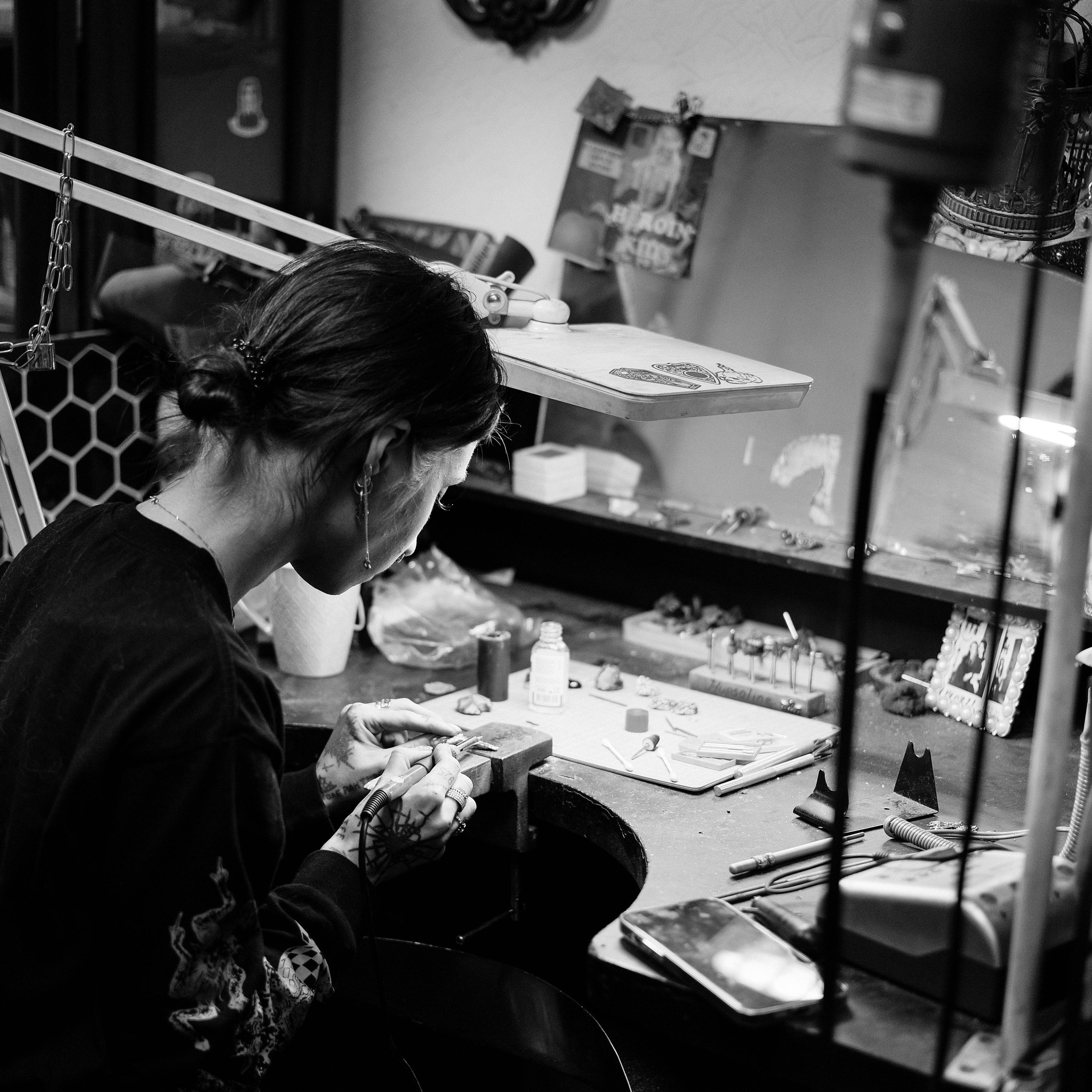 Ювелирная мастерская Hypsoline Jewelry. Портретный фотограф в Москве Таня Майорова