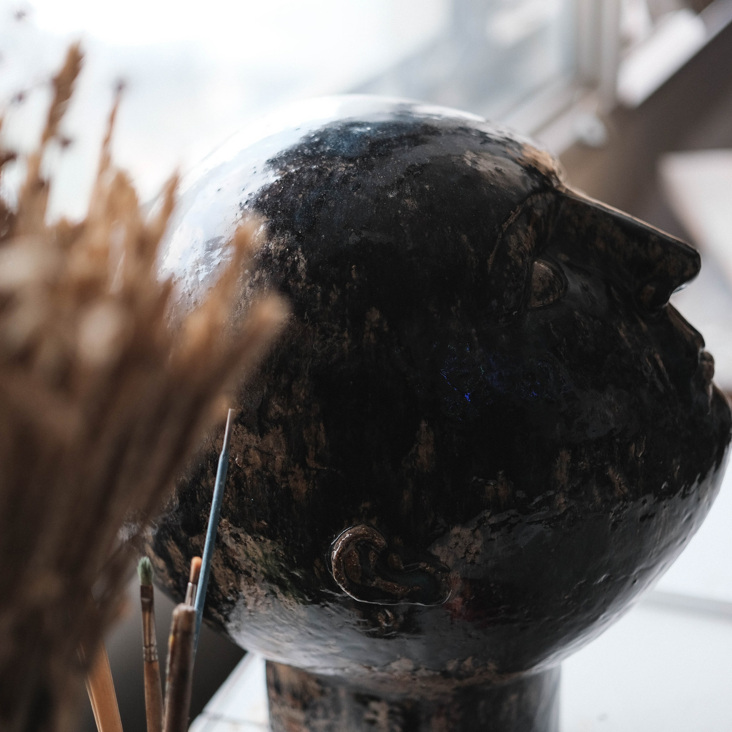 Мастерская скульптора Светы Метсо. Портретный фотограф в Москве Таня Майорова