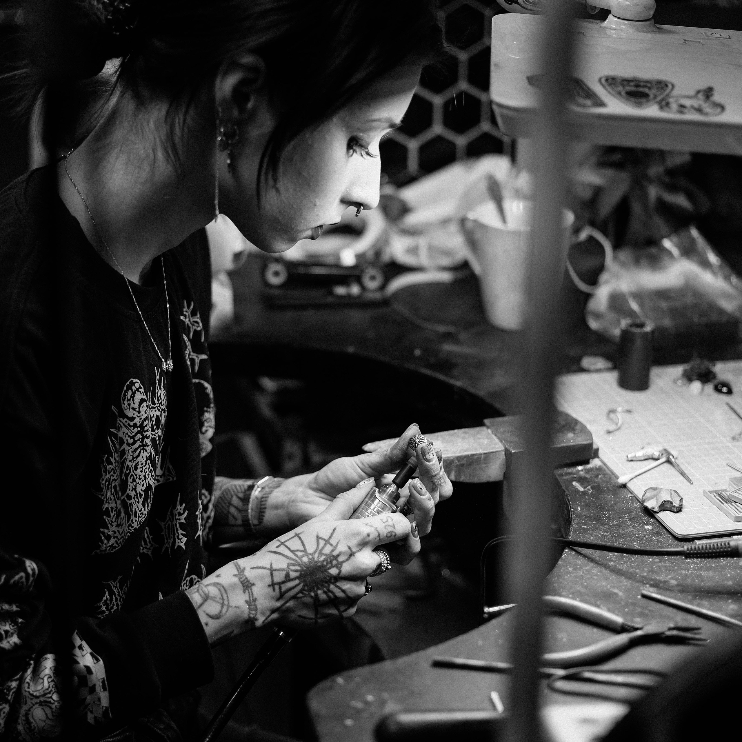 Ювелирная мастерская Hypsoline Jewelry. Портретный фотограф в Москве Таня Майорова