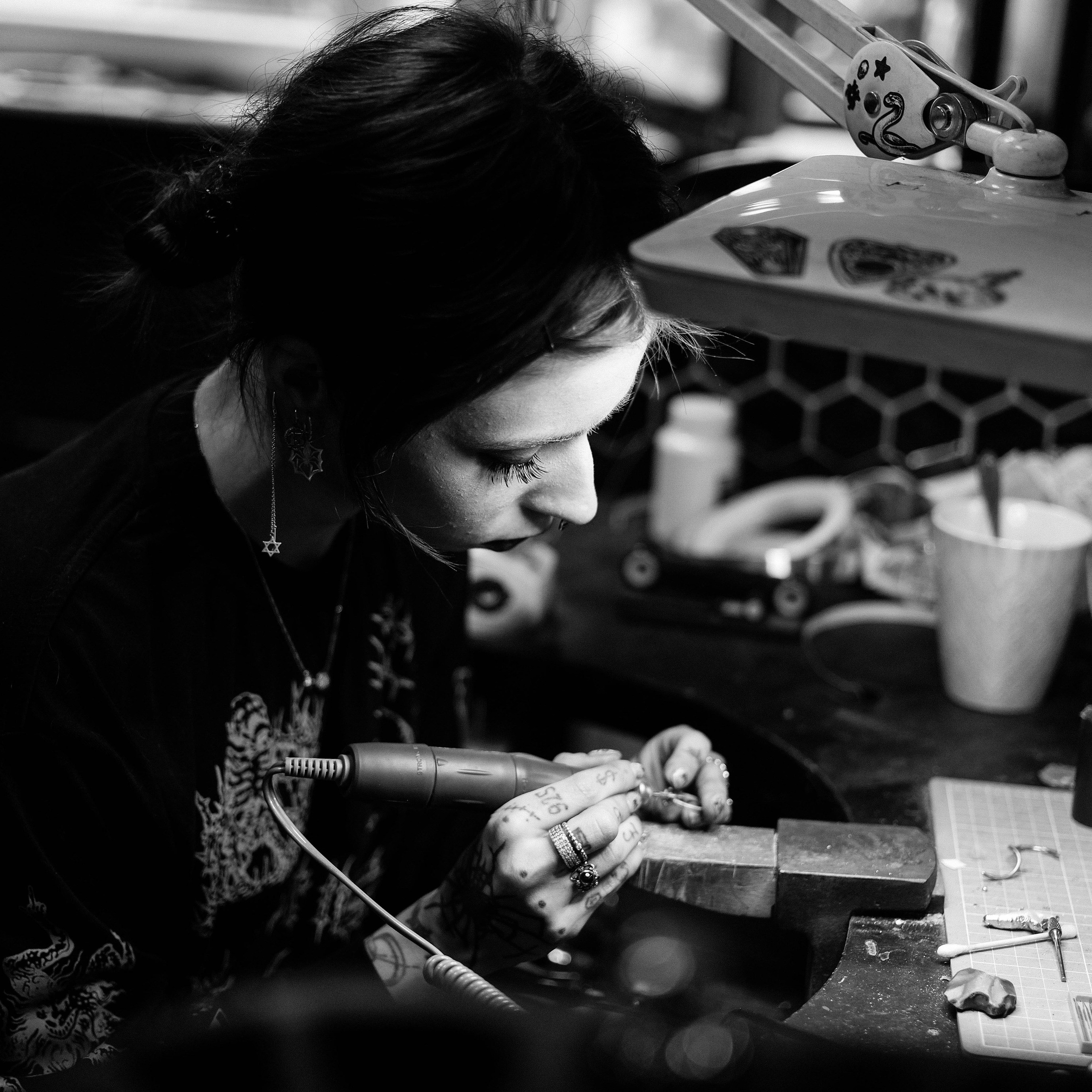 Ювелирная мастерская Hypsoline Jewelry. Портретный фотограф в Москве Таня Майорова