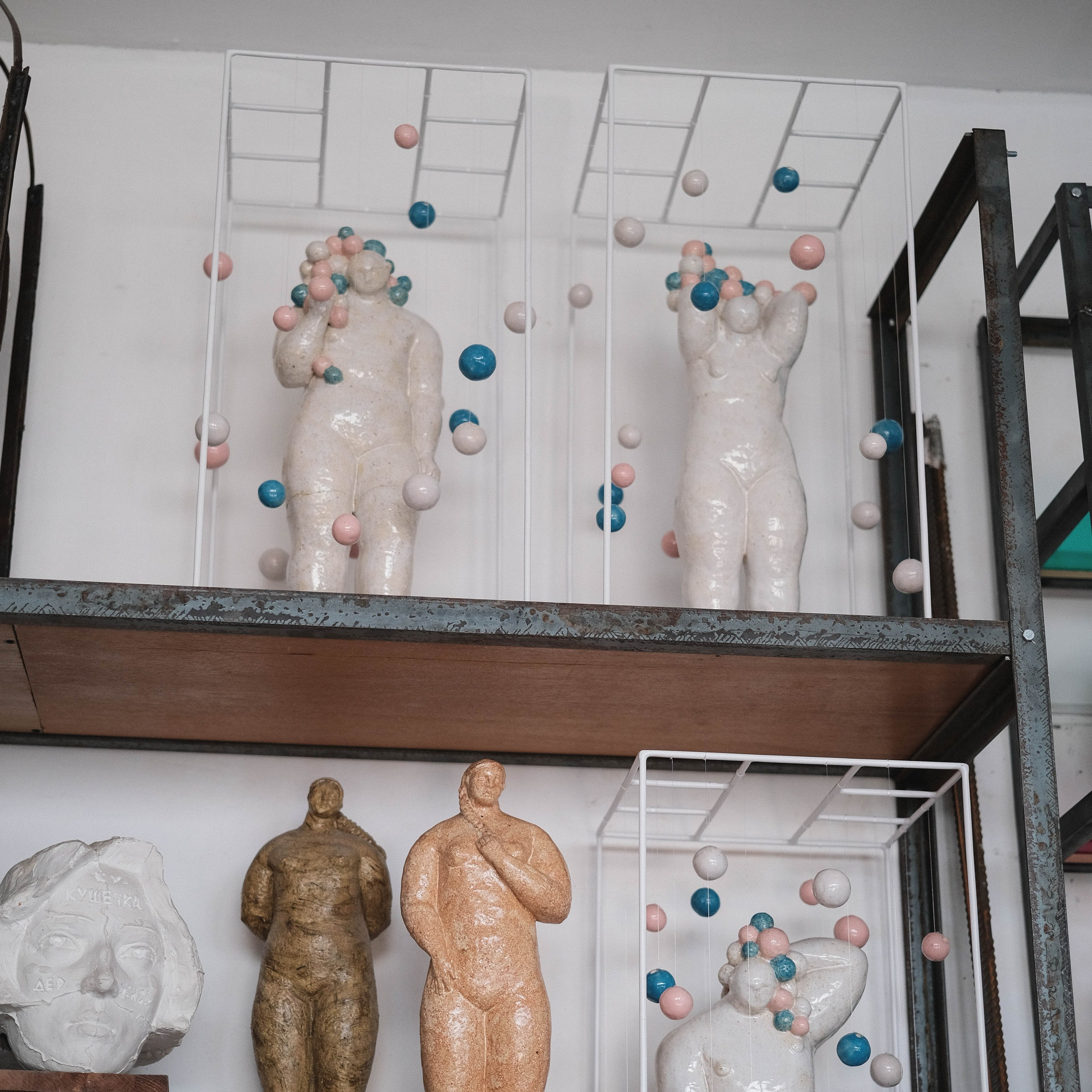 Мастерская скульптора Светы Метсо. Портретный фотограф в Москве Таня Майорова