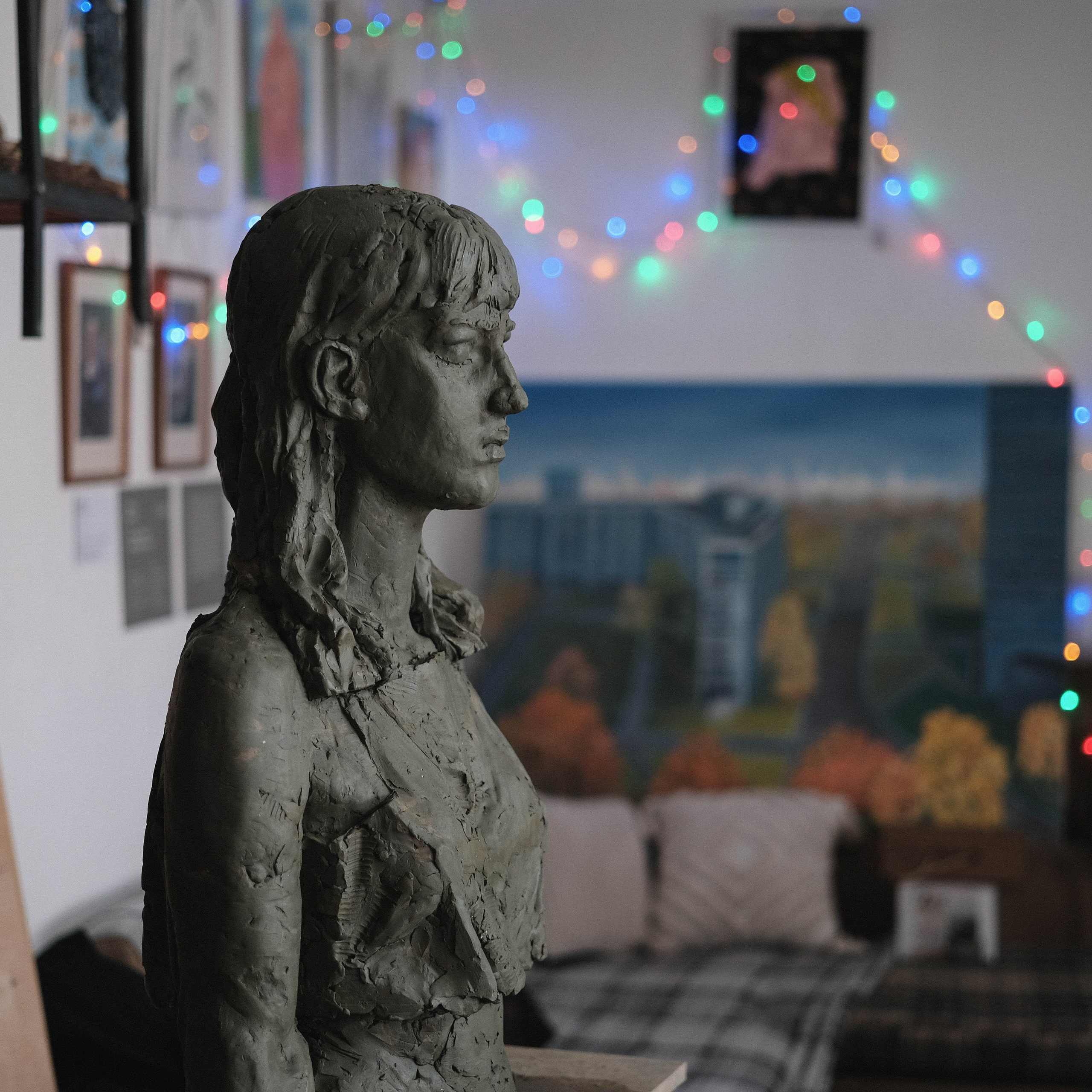 Мастерская скульптора Светы Метсо. Портретный фотограф в Москве Таня Майорова