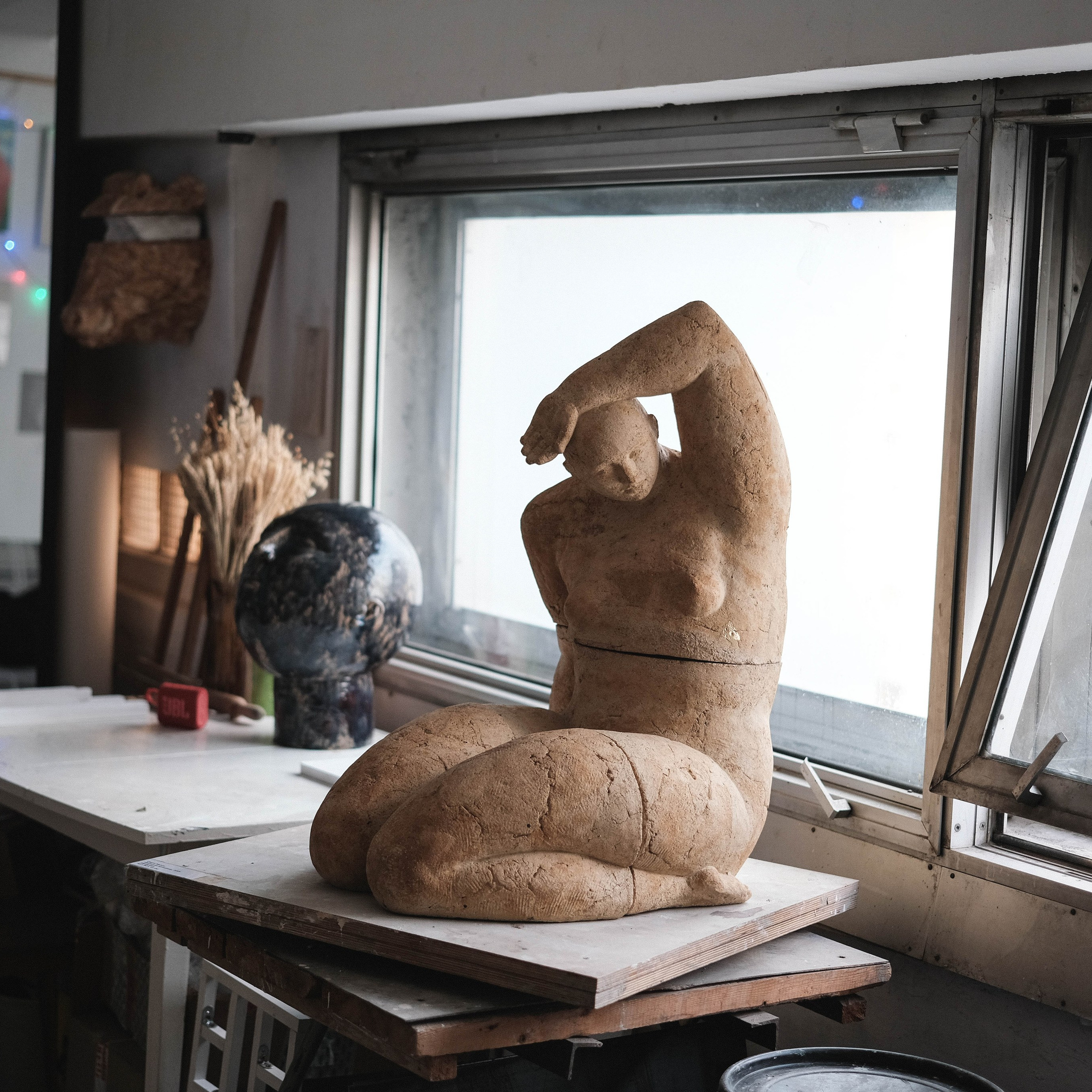 Мастерская скульптора Светы Метсо. Портретный фотограф в Москве Таня Майорова