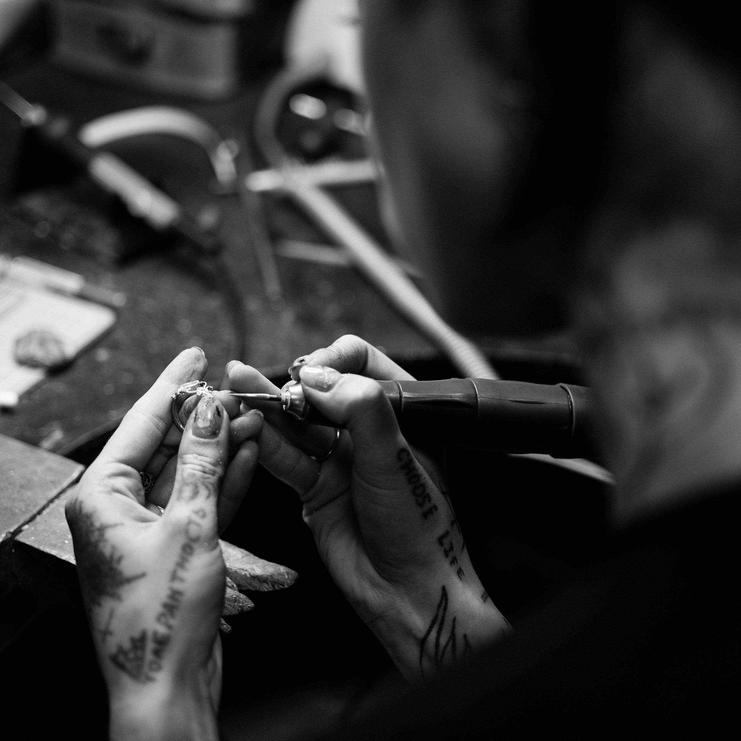 Ювелирная мастерская Hypsoline Jewelry. Портретный фотограф в Москве Таня Майорова