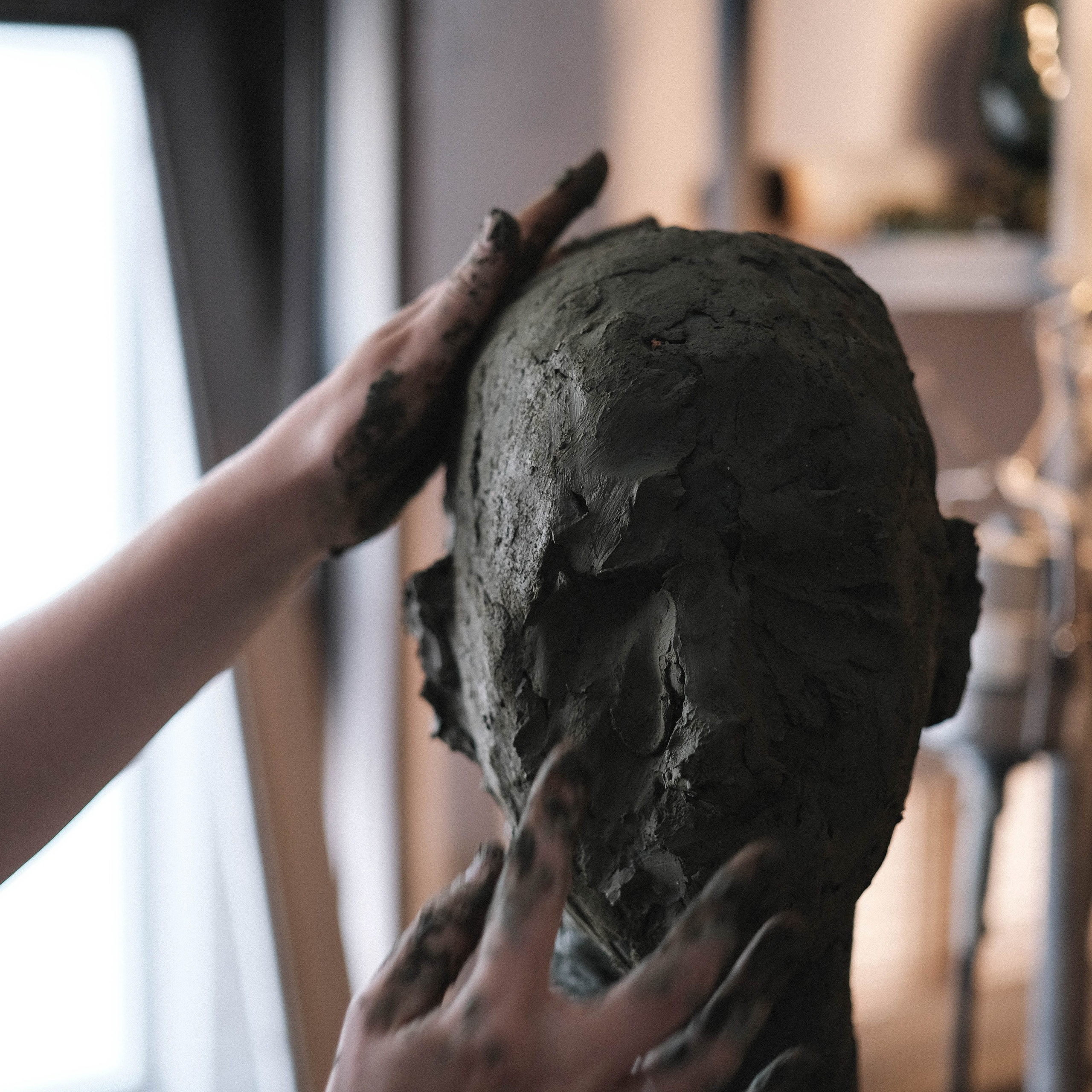 Мастерская скульптора Светы Метсо. Портретный фотограф в Москве Таня Майорова