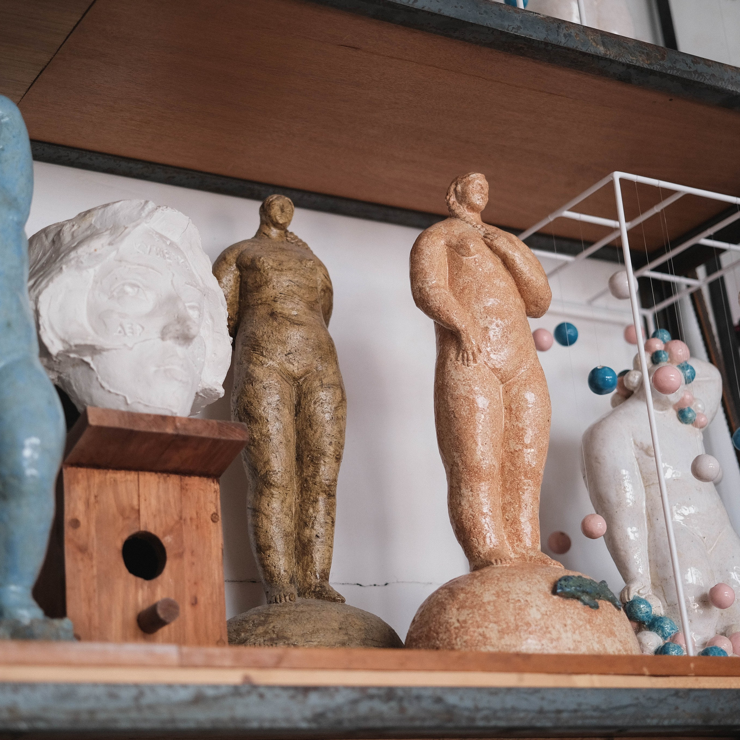 Мастерская скульптора Светы Метсо. Портретный фотограф в Москве Таня Майорова