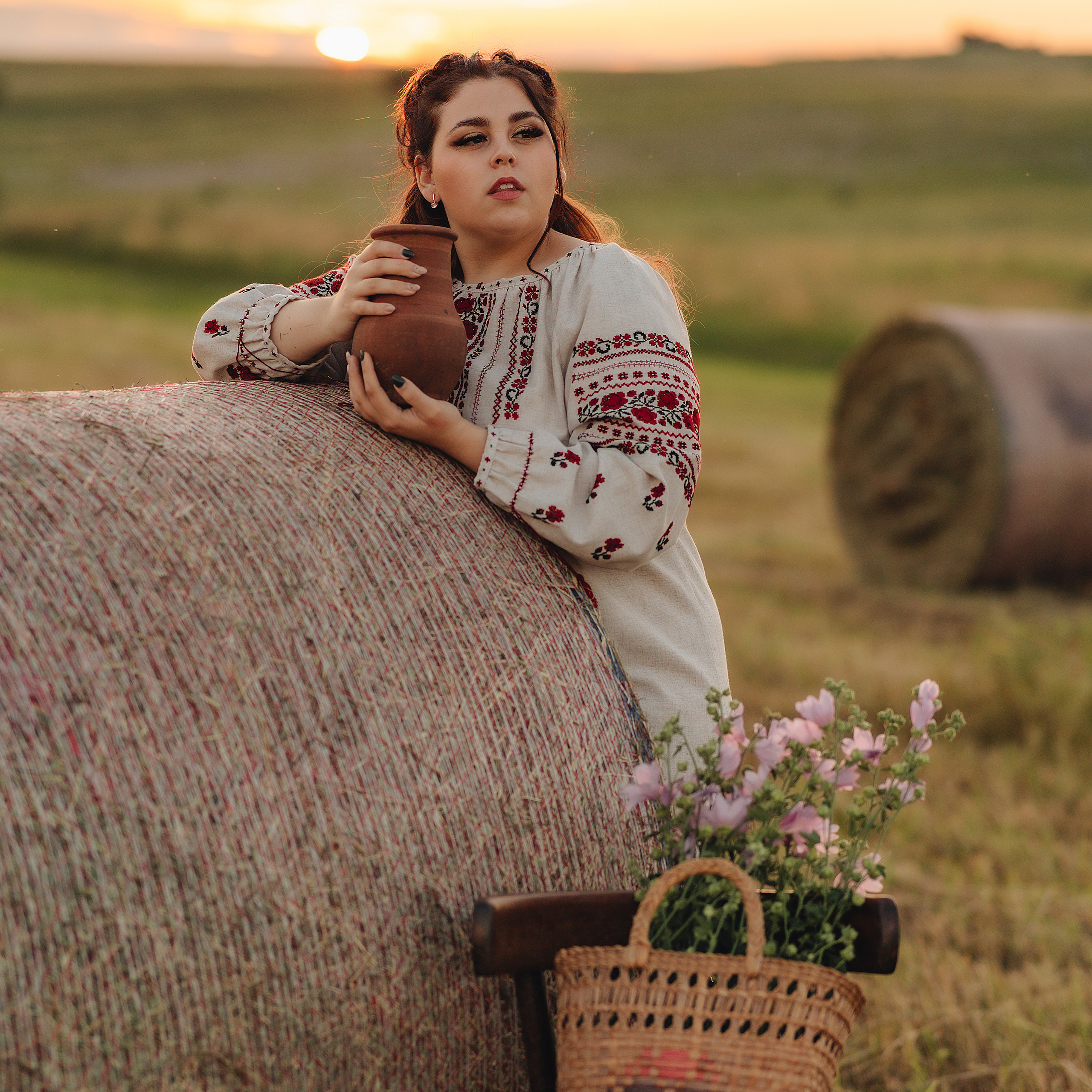 Надежда | Съемка в деревенском стиле