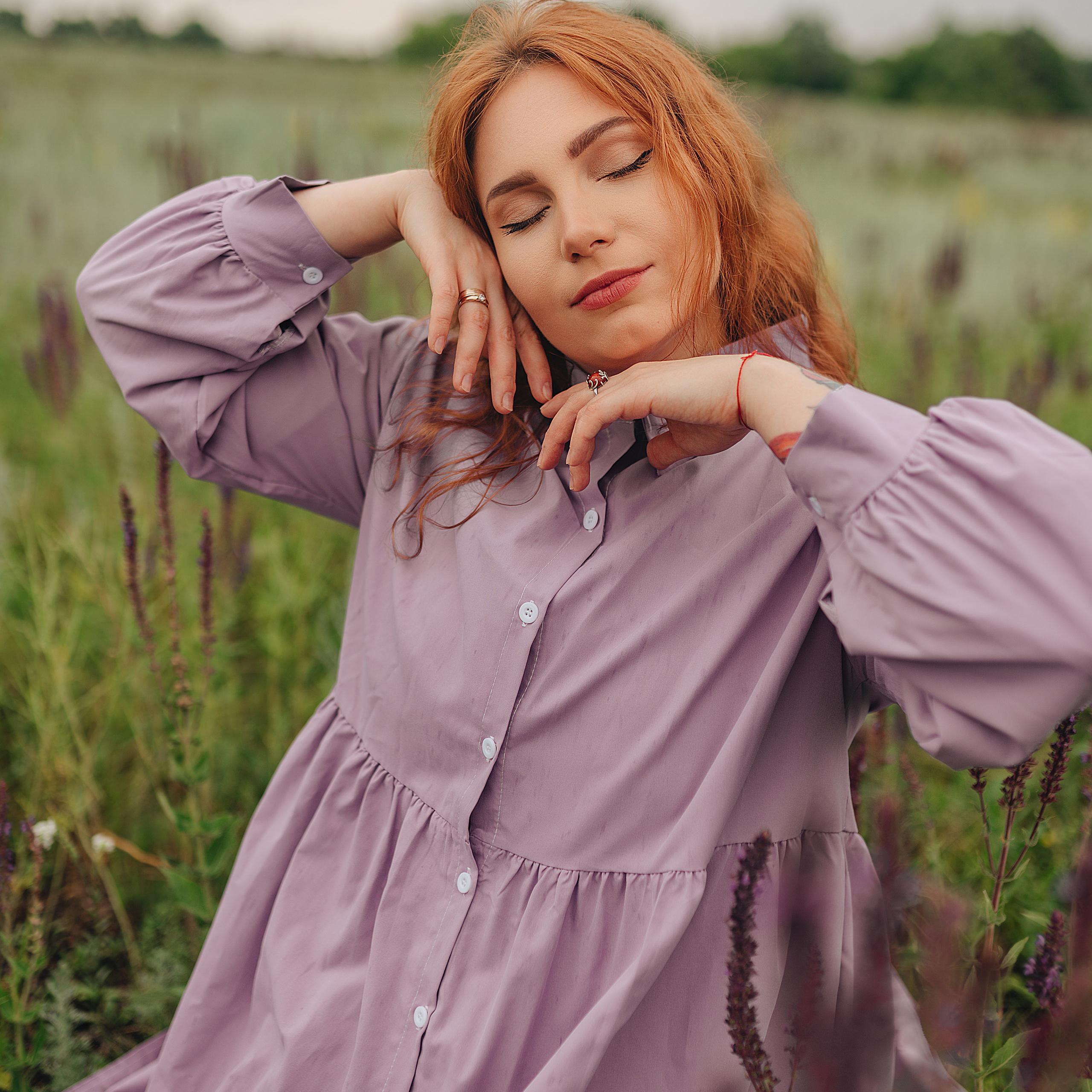 Надежда | Съемка в поле