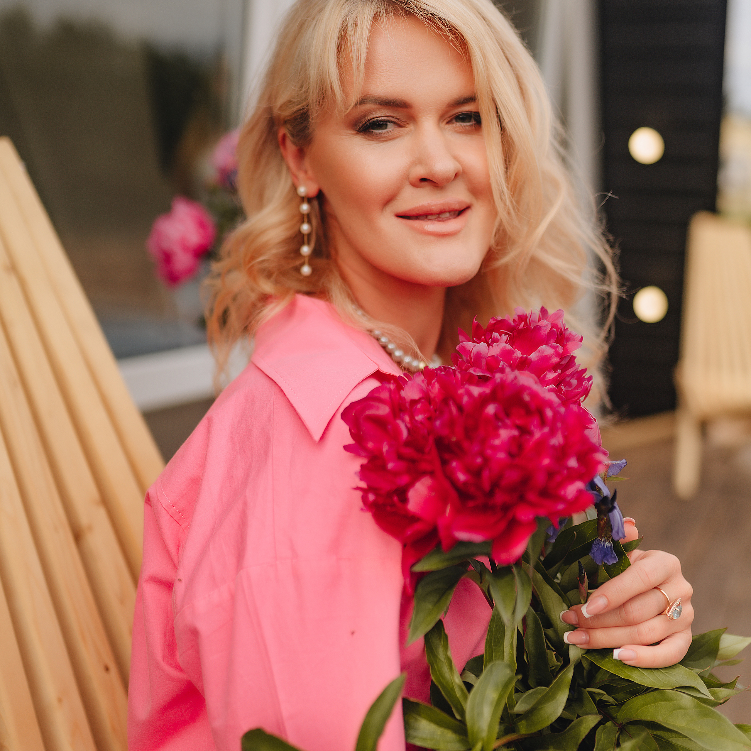 Ольга | Фотодень с пионами